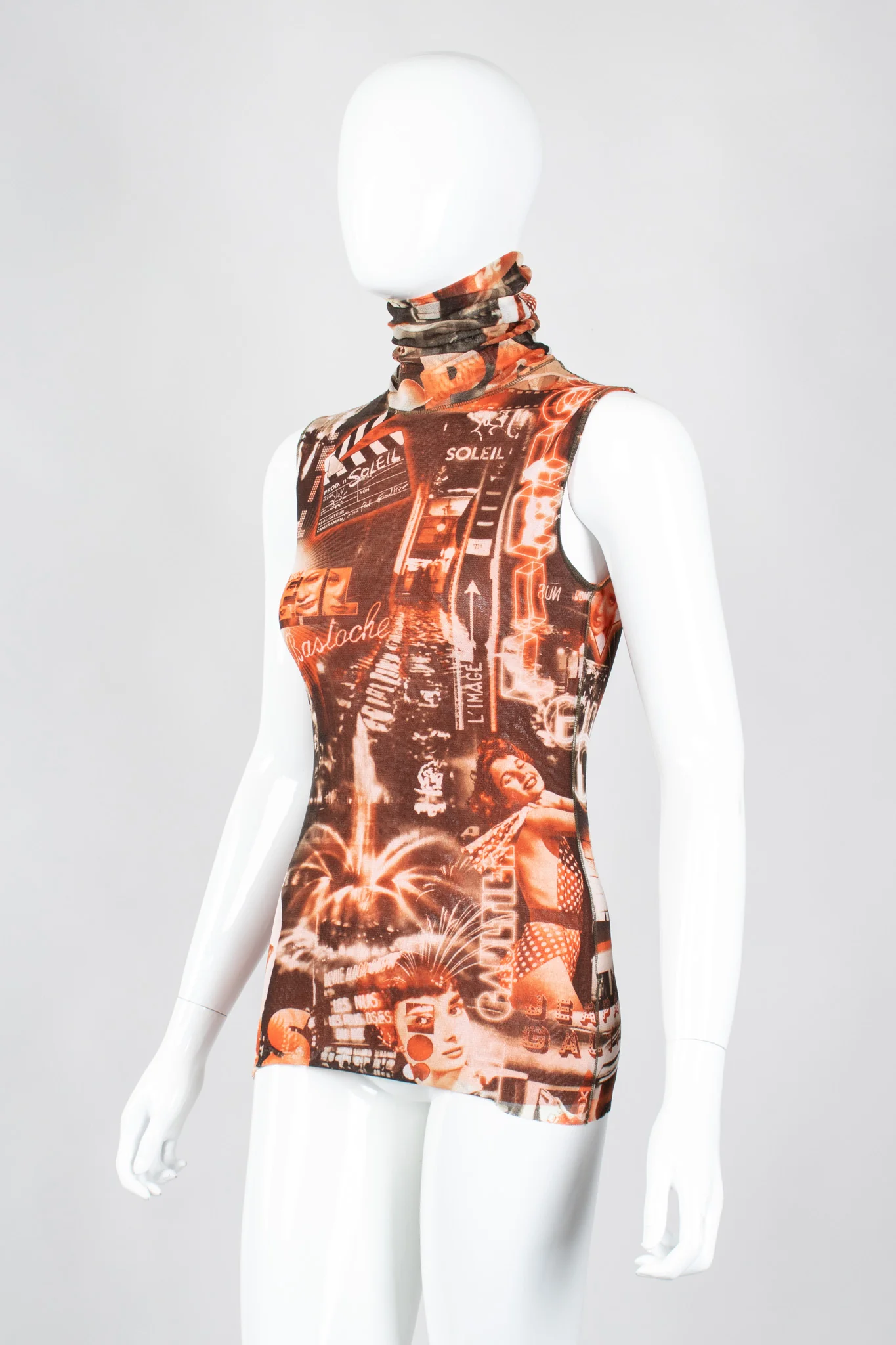 Soleil Cinema Mesh Top - Image 4