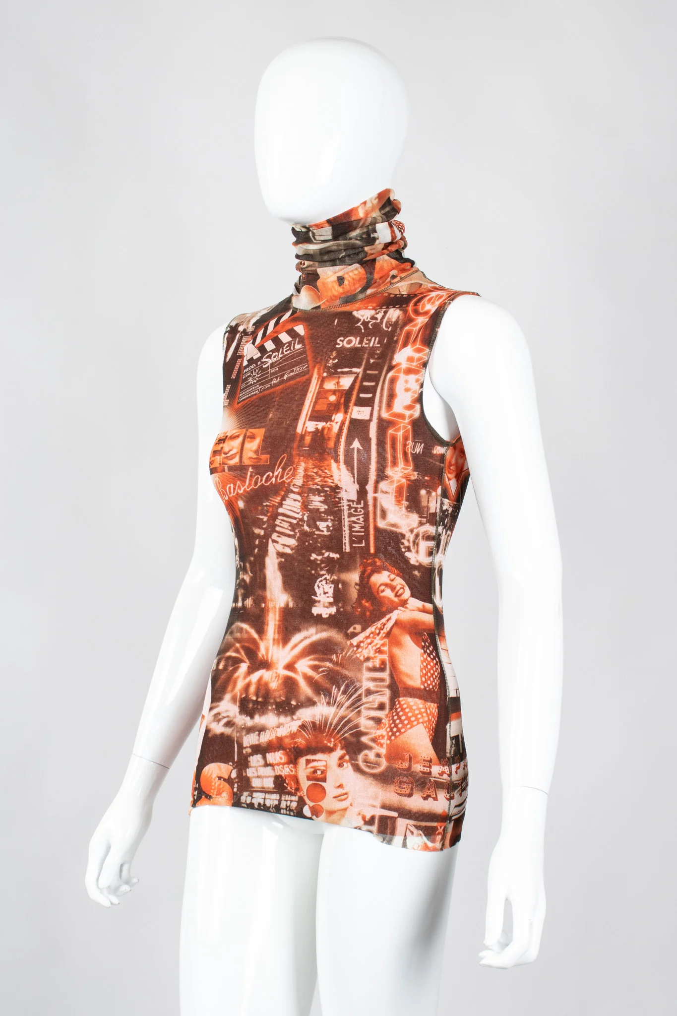 Soleil Cinema Mesh Top - Image 5
