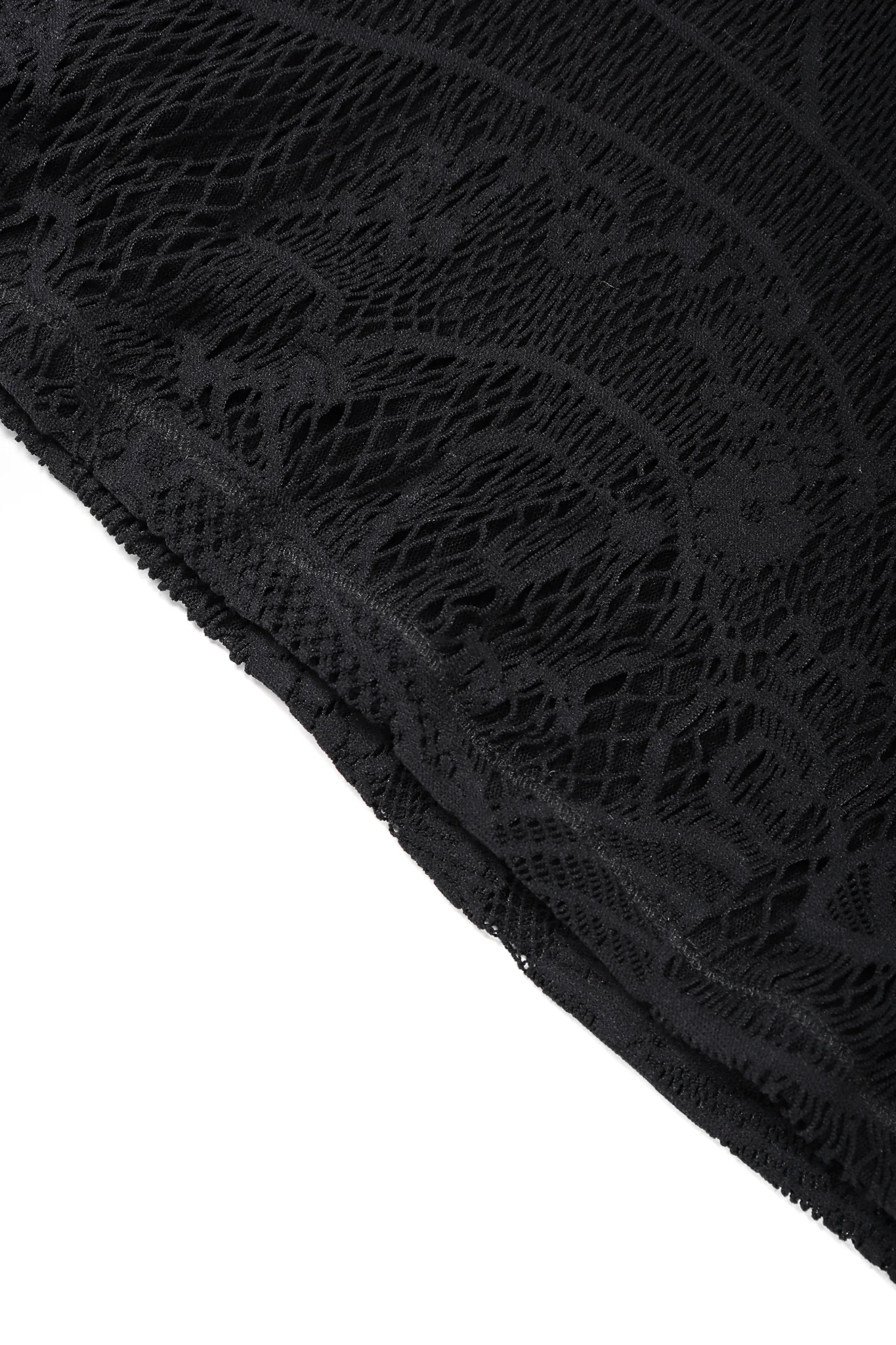 Soleil Crochet Net Mesh Lace Dress - Image 7