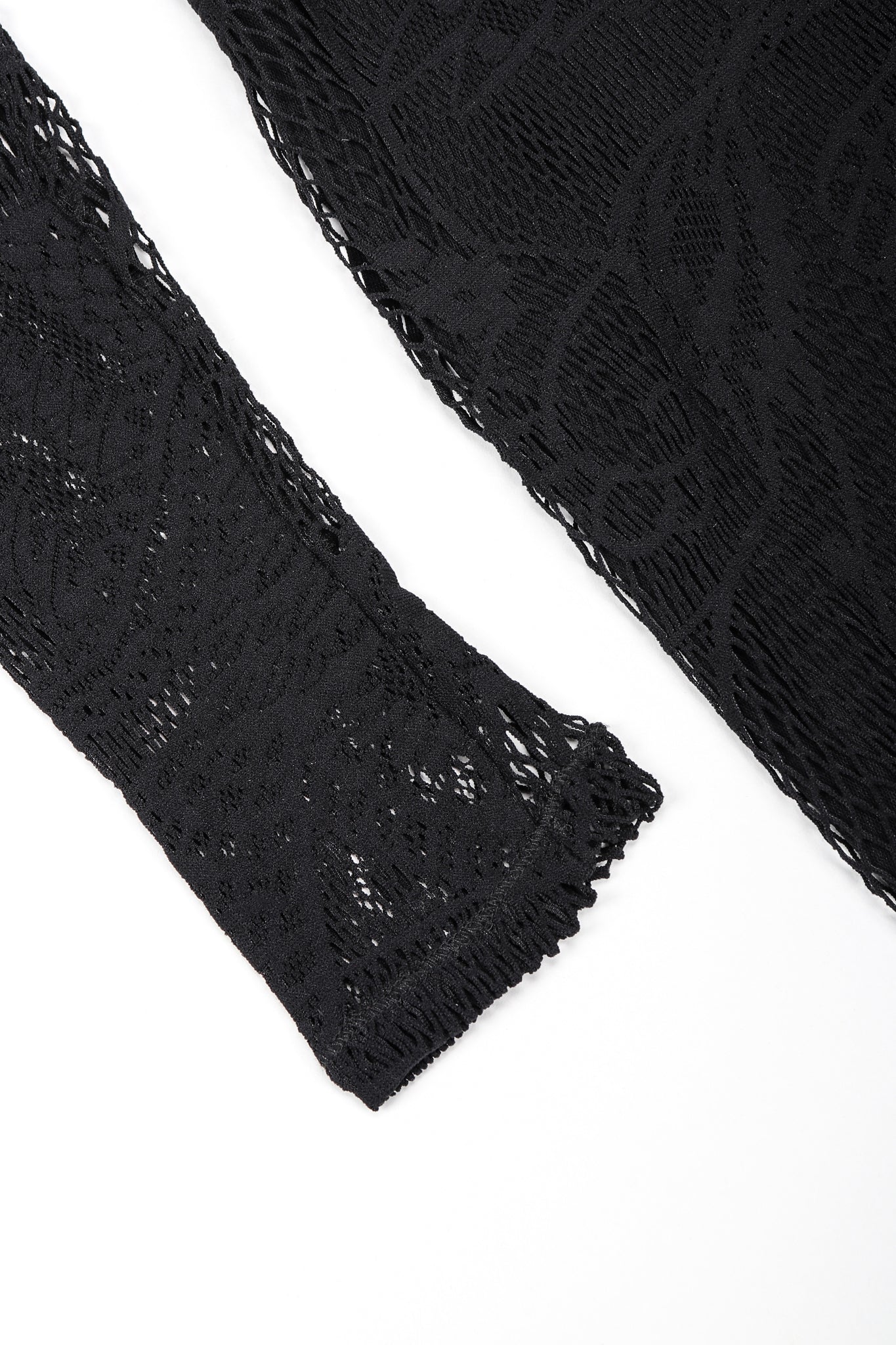 Soleil Crochet Net Mesh Lace Dress - Image 9