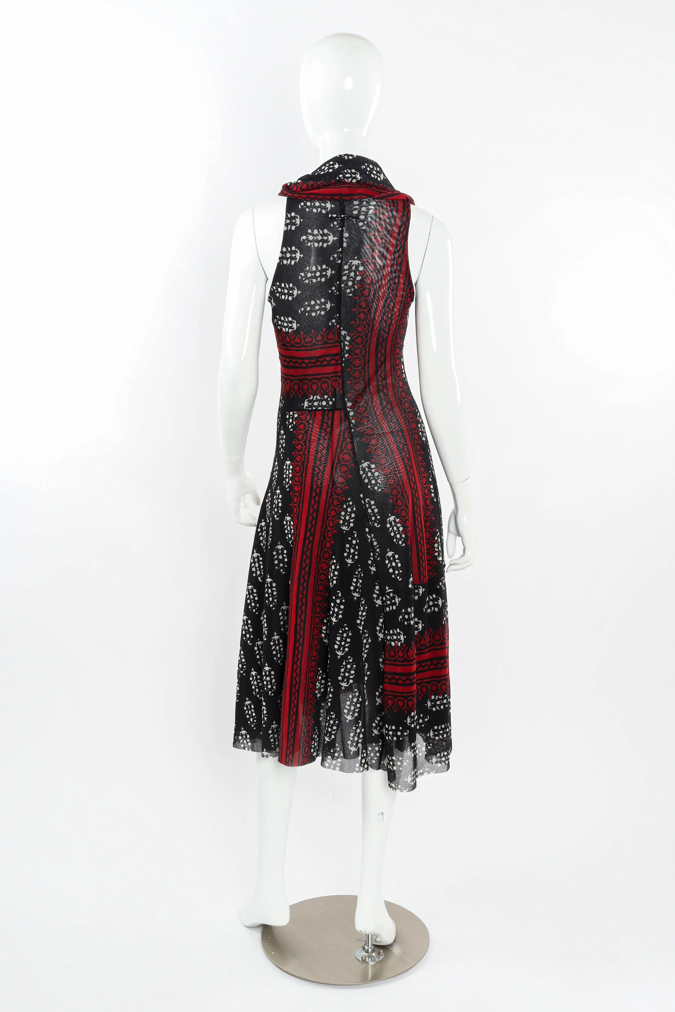Soleil Fleur & Leaf Print Dress - Image 4