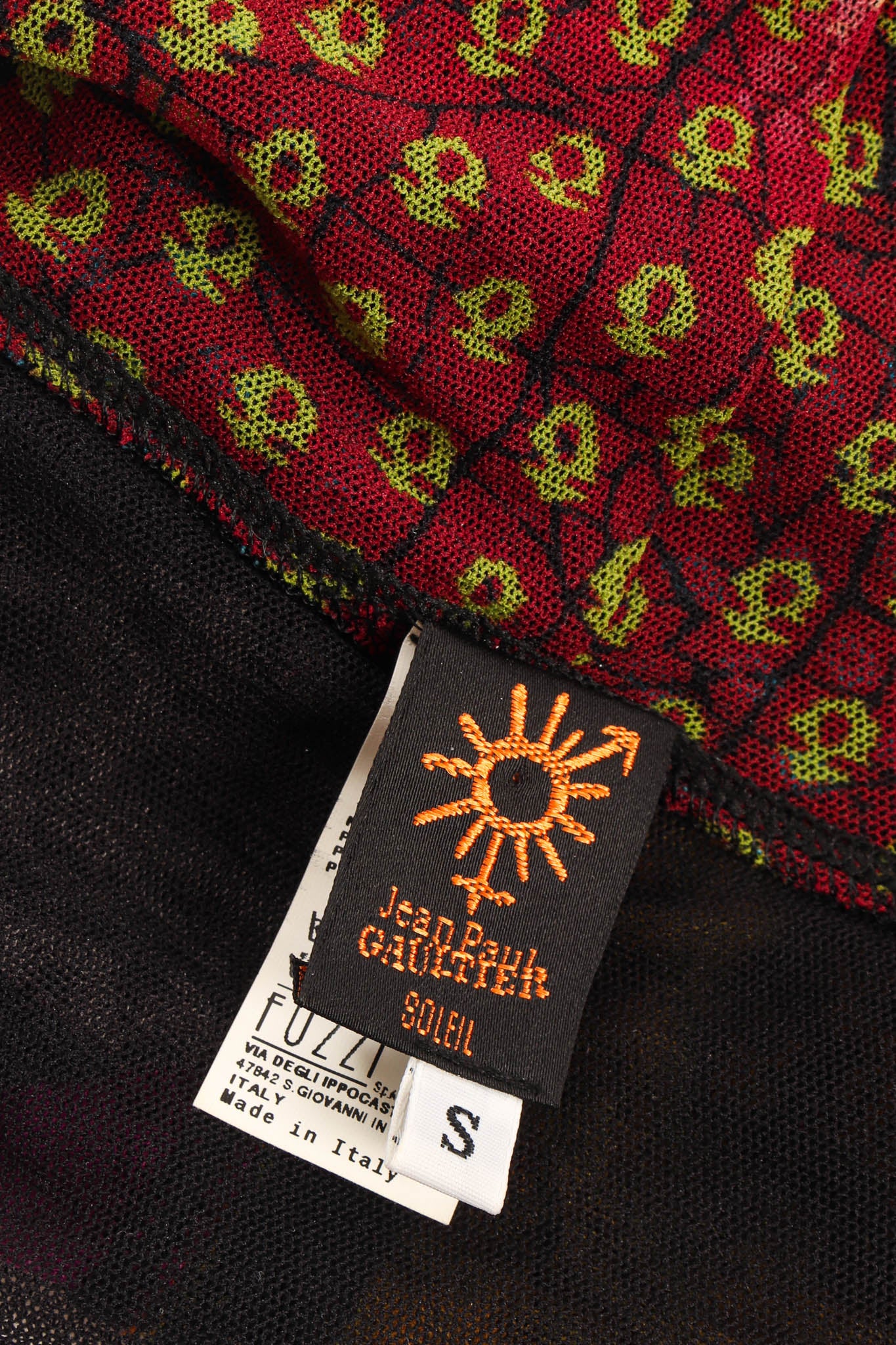 Soleil Mesh Patch Art Top - Image 12