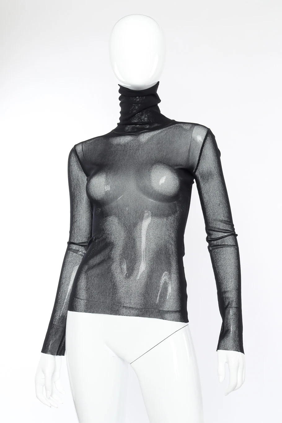 Soleil Mesh Turtleneck