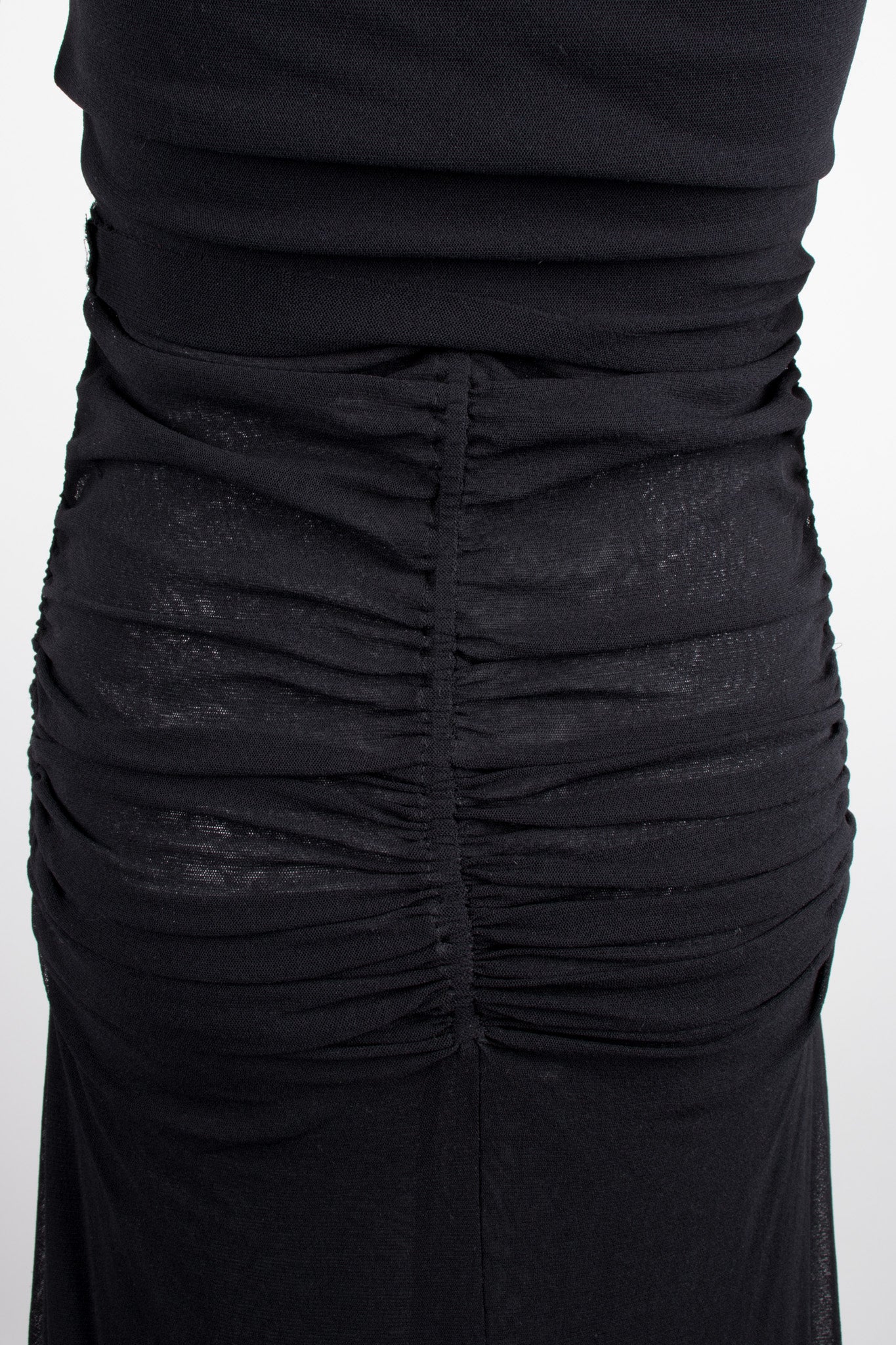 Soleil Ruched Mesh Dress - Image 11