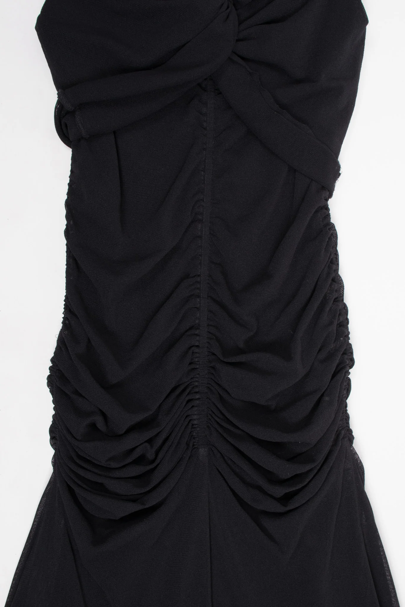 Soleil Ruched Mesh Dress - Image 12