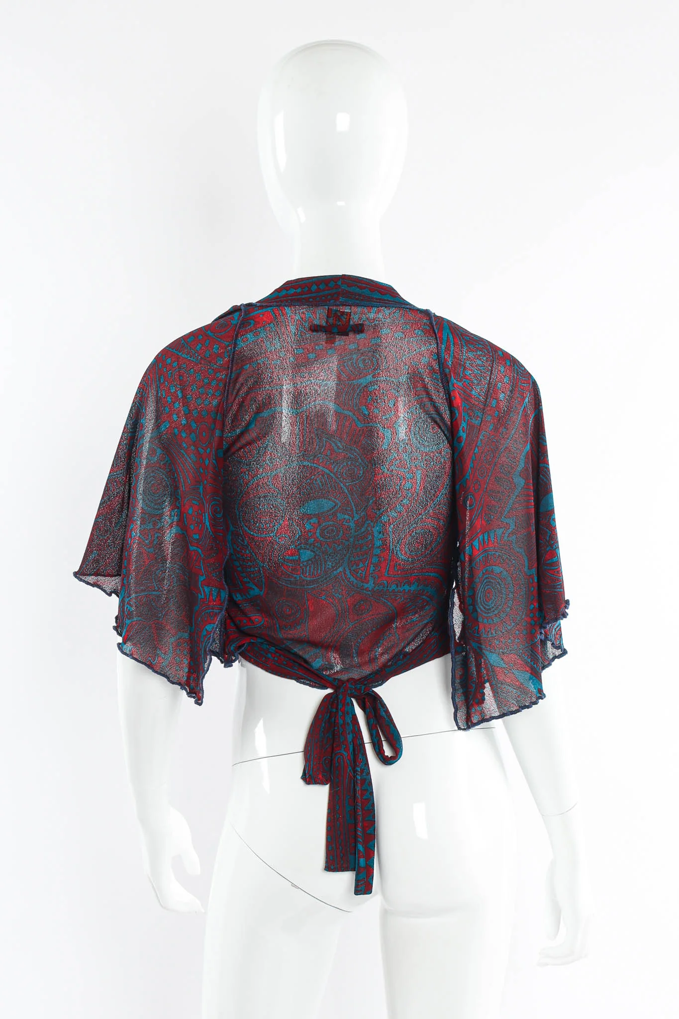 Soleil Tribal Mask Shawl & Dress Set - Image 10