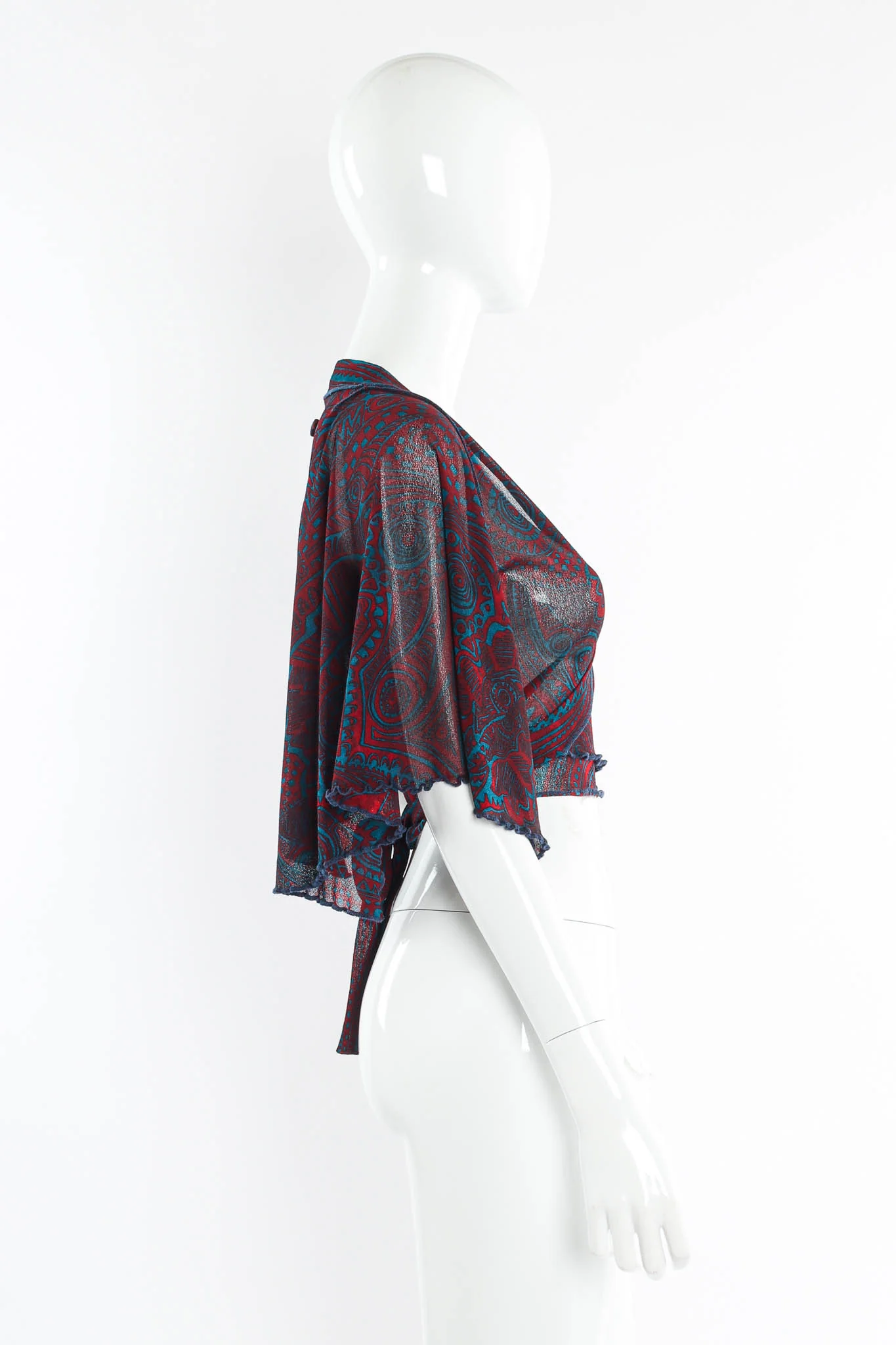Soleil Tribal Mask Shawl & Dress Set - Image 11