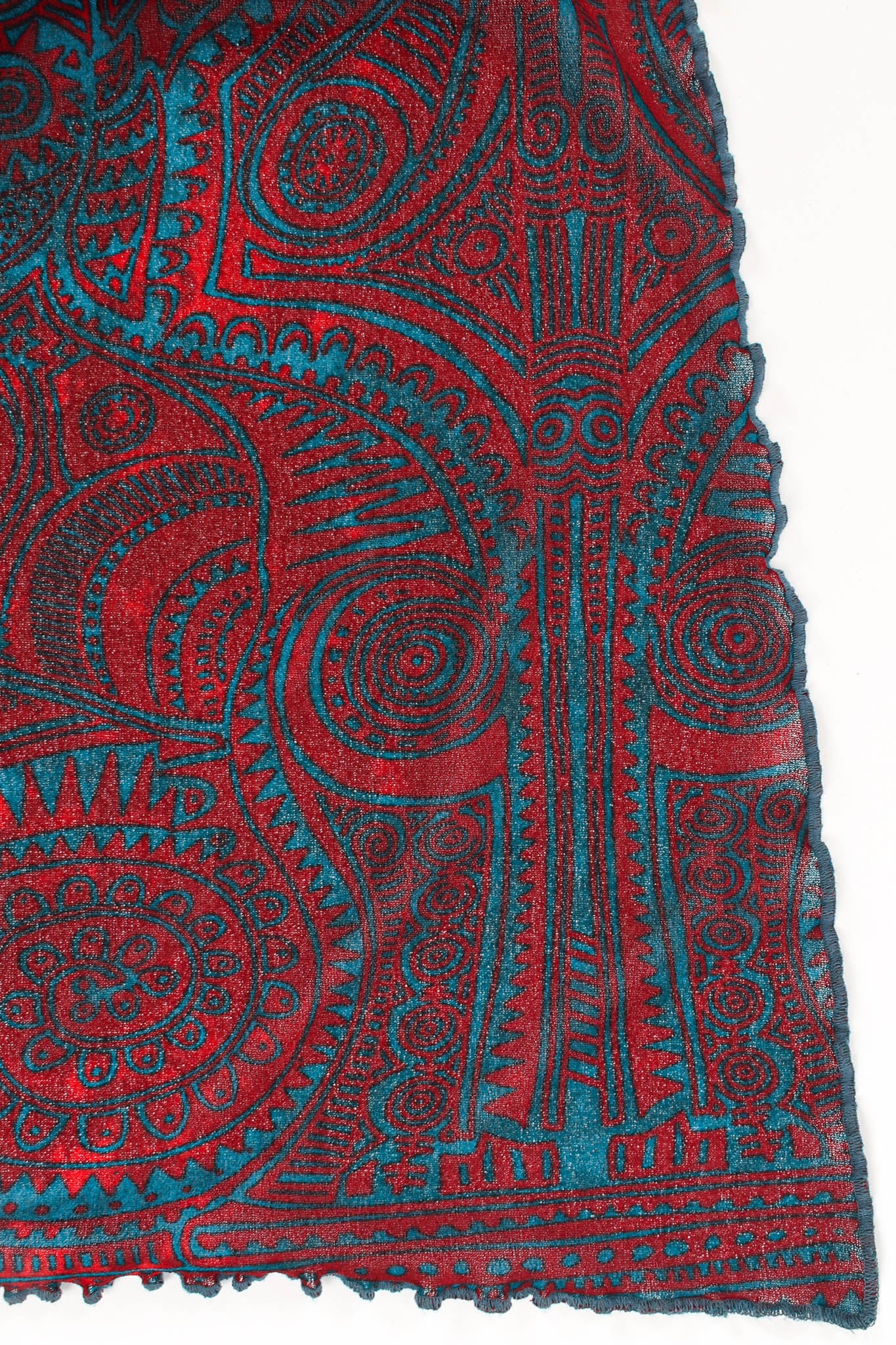 Soleil Tribal Mask Shawl & Dress Set - Image 16