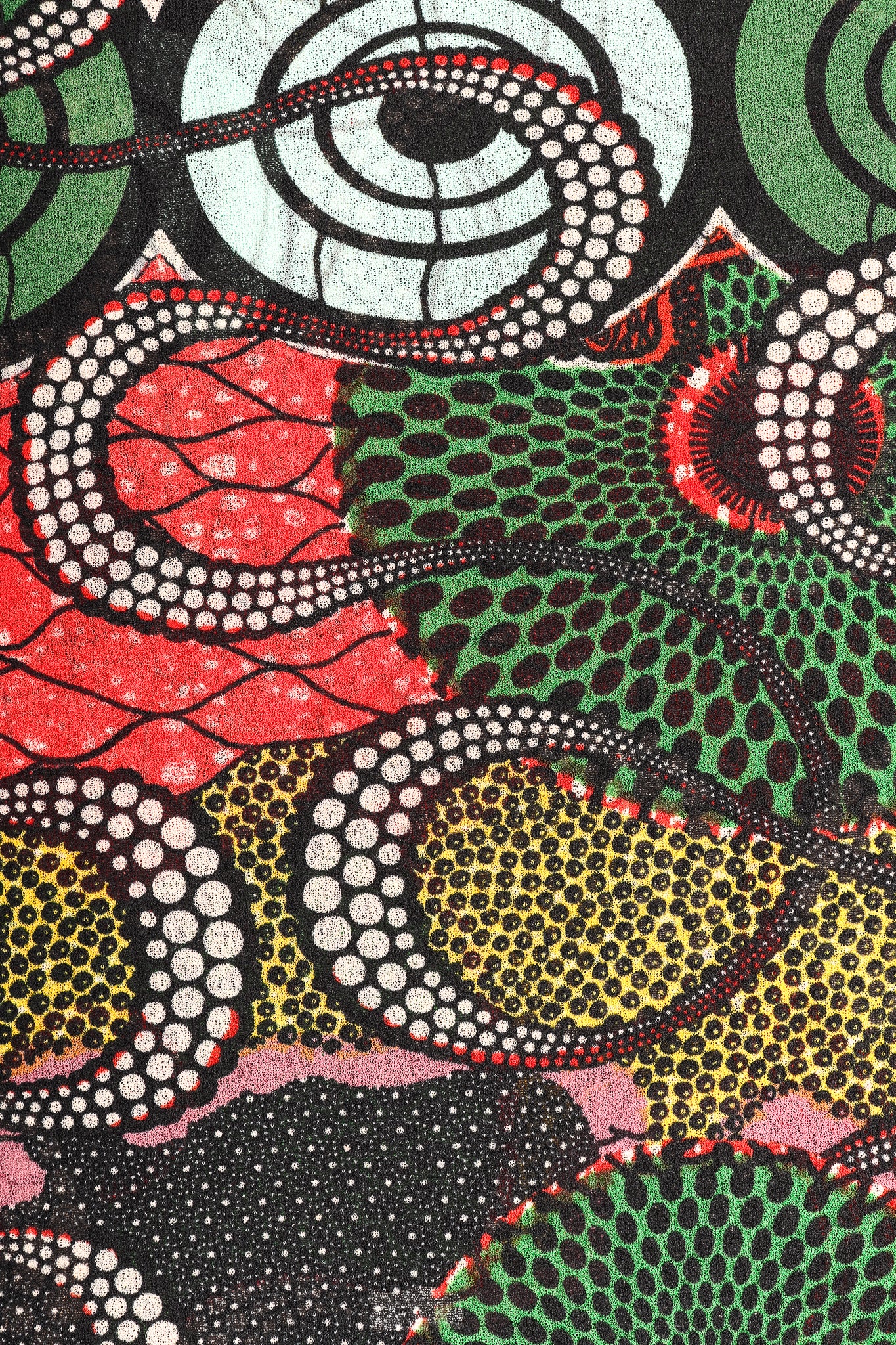 Soleil Wax Print Mesh Tank - Image 11