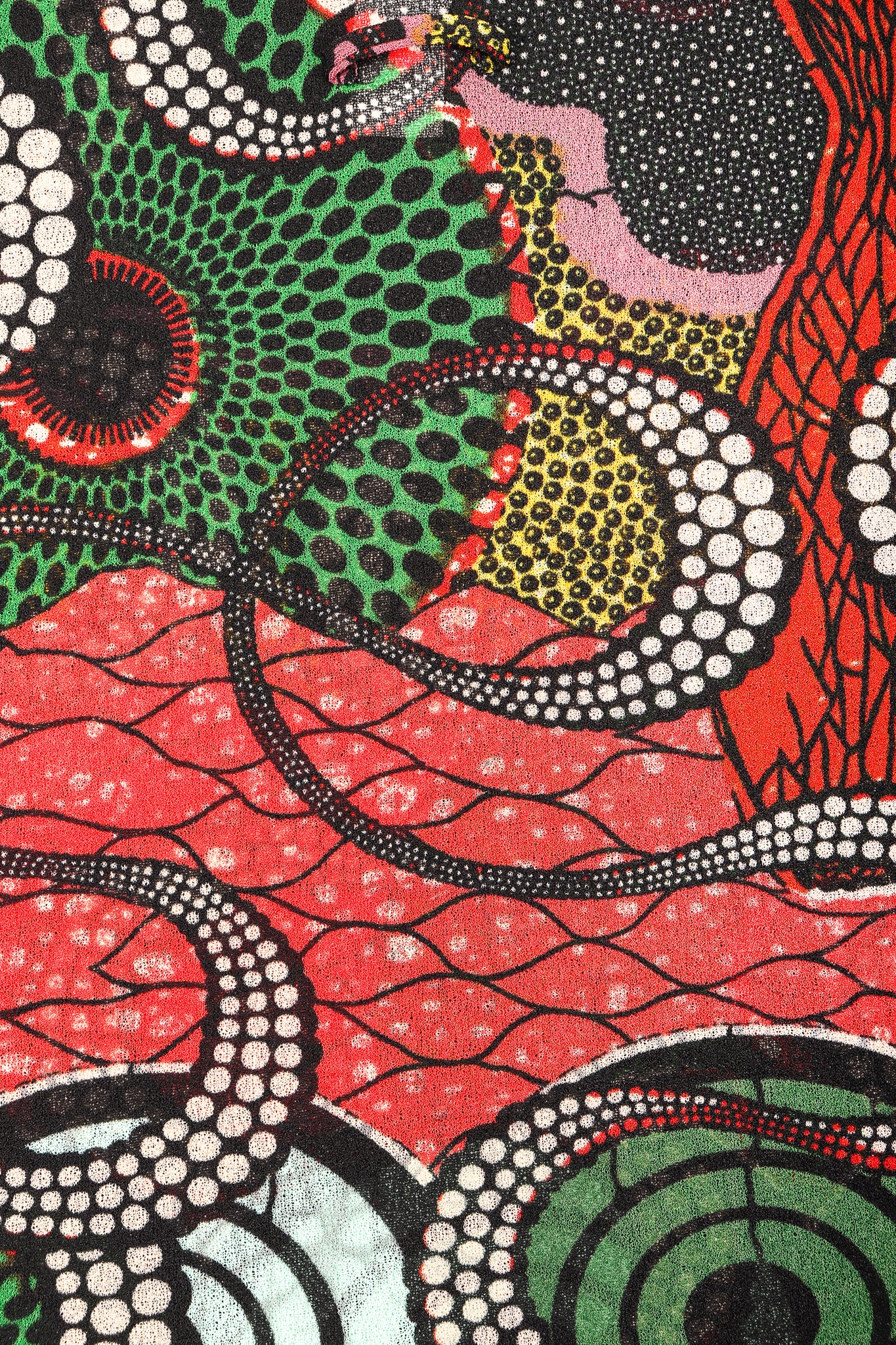 Soleil Wax Print Mesh Tank - Image 12