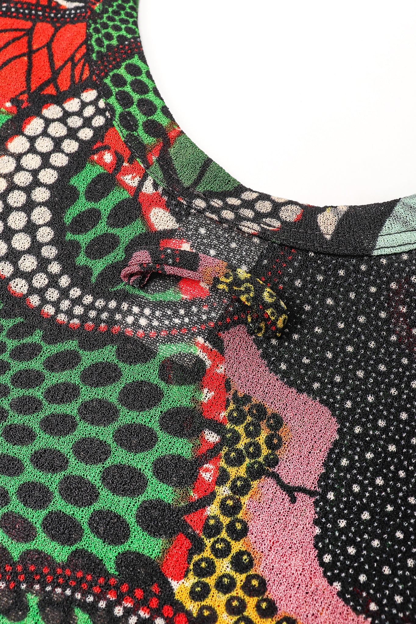 Soleil Wax Print Mesh Tank - Image 15
