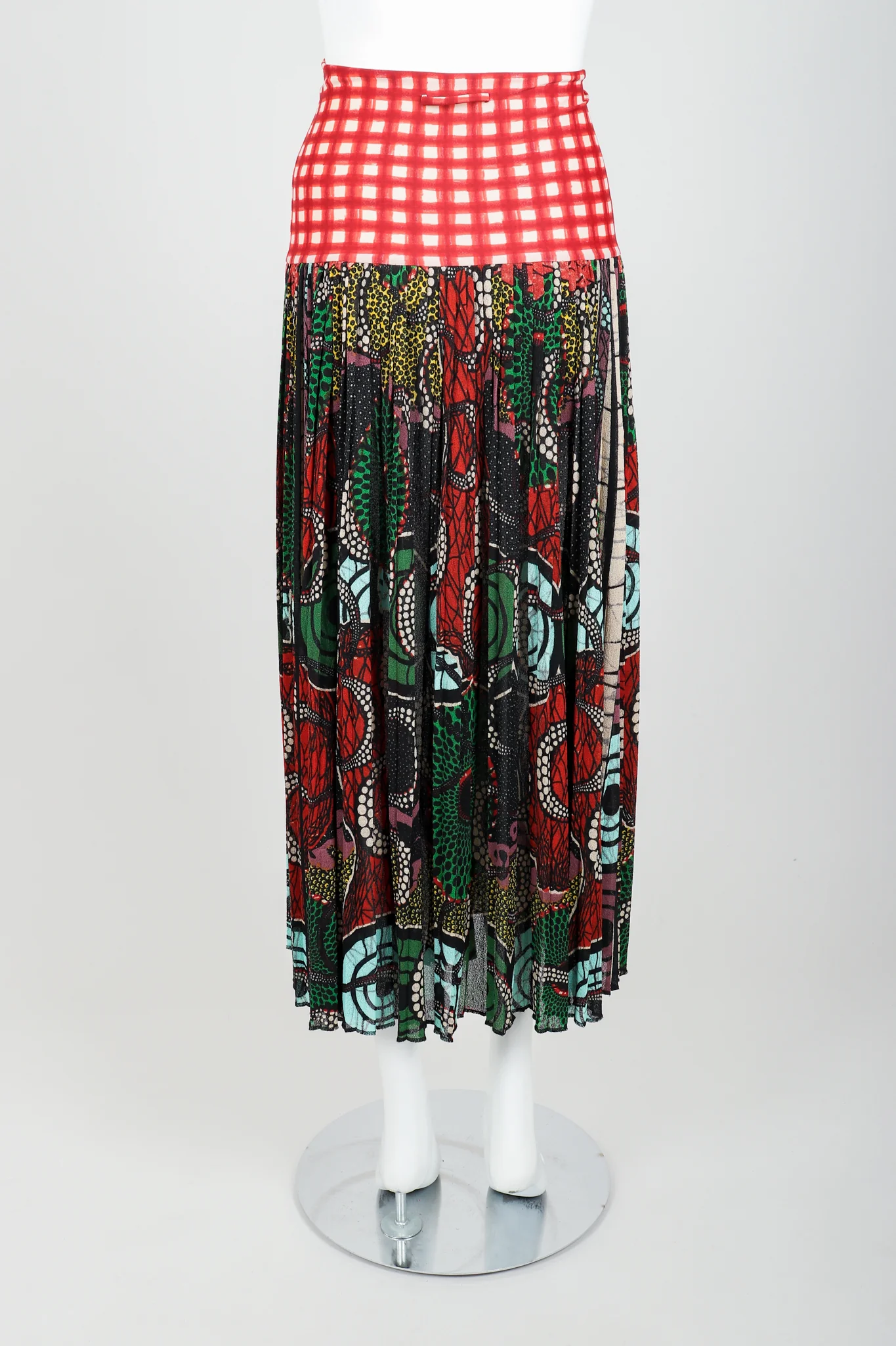 Soleil Wax Print Skirt - Image 3