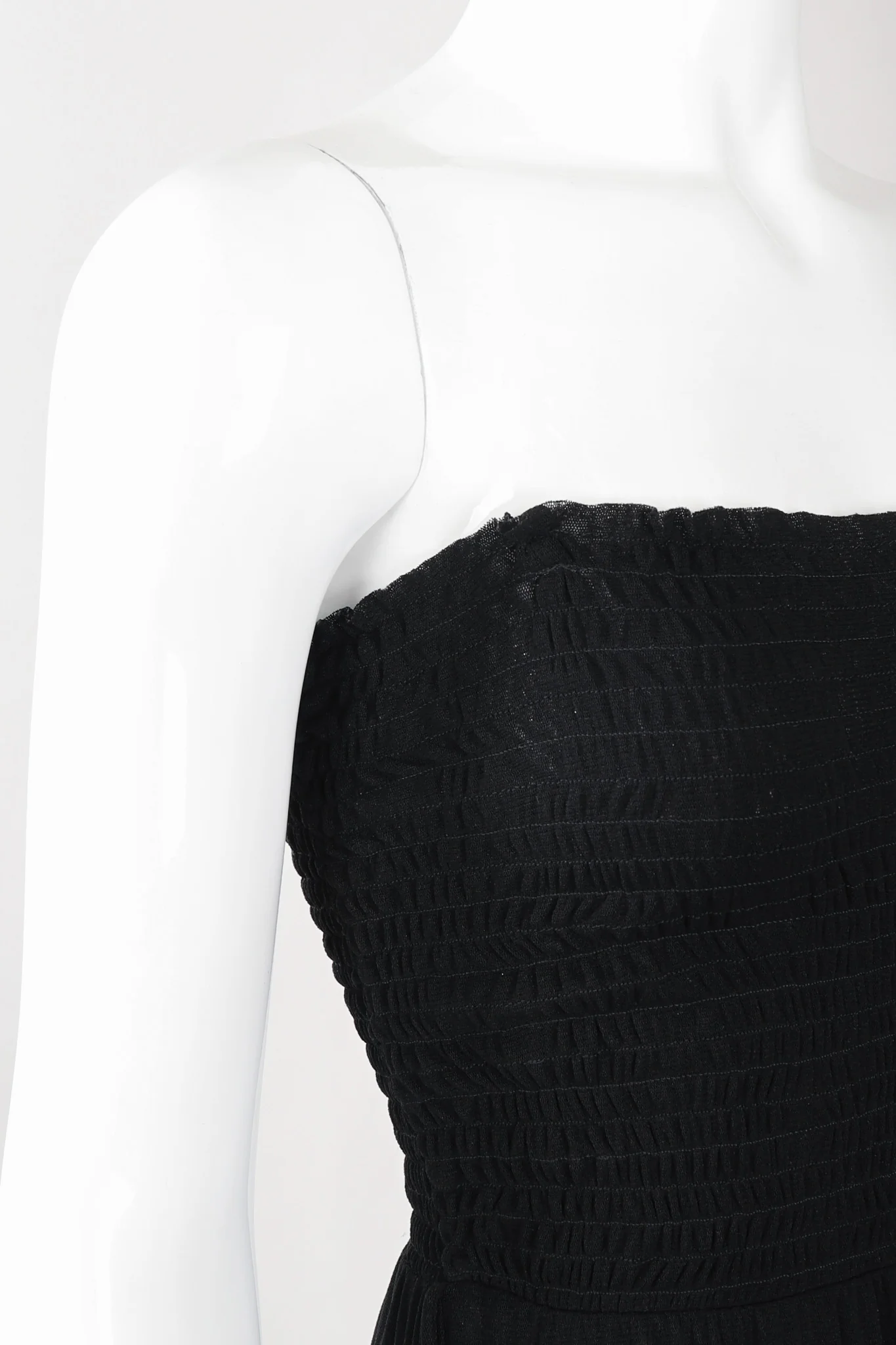 Soleil Shirred Mesh Jumpsuit - Image 12