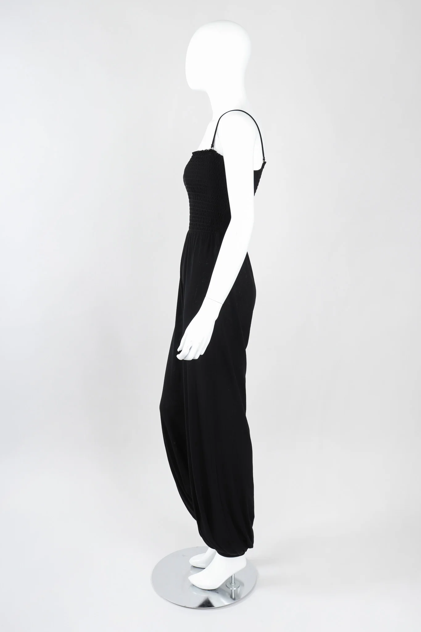 Soleil Shirred Mesh Jumpsuit - Image 5