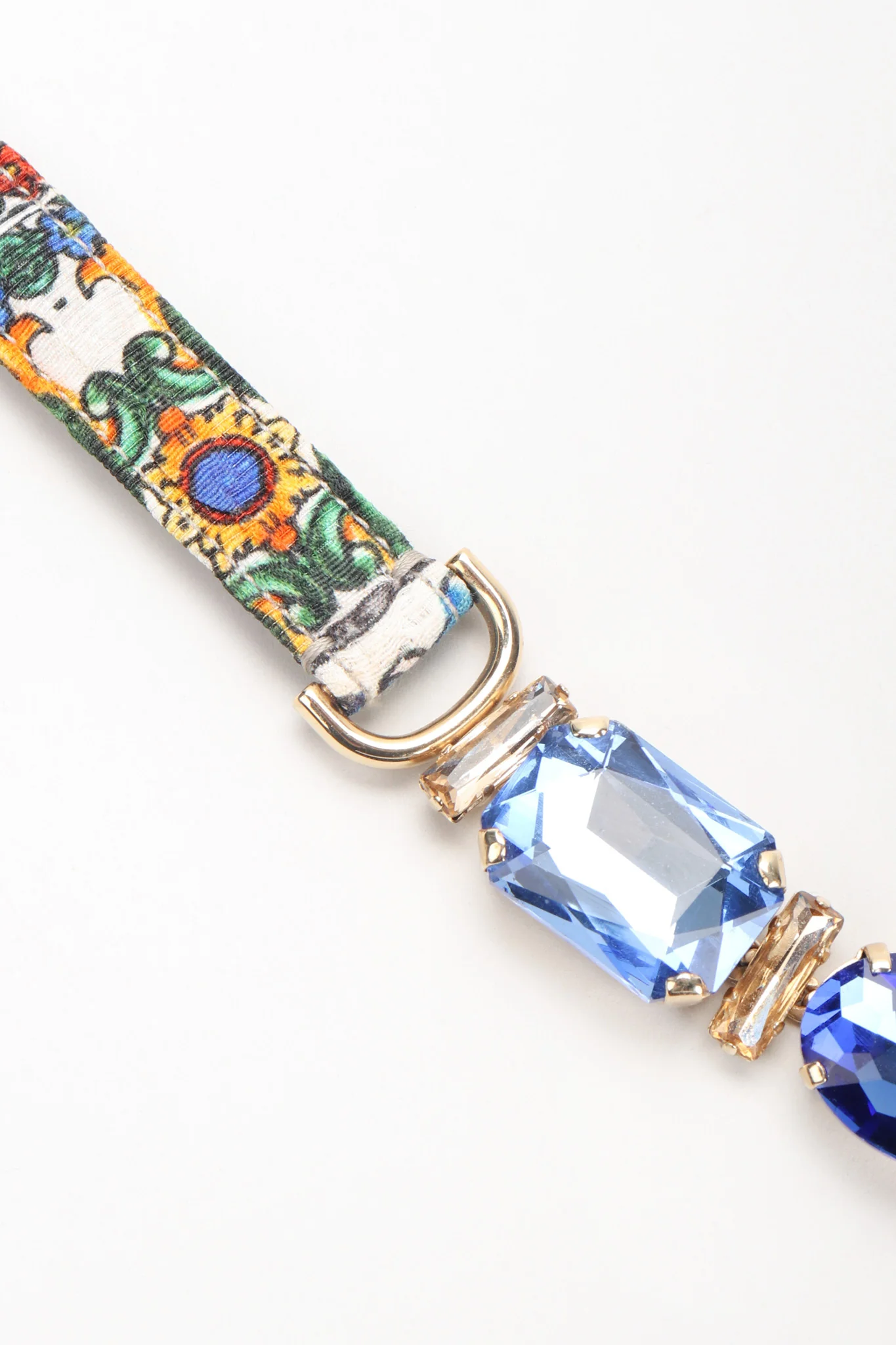 Something Blue Skinny Stone Belt - Image 3