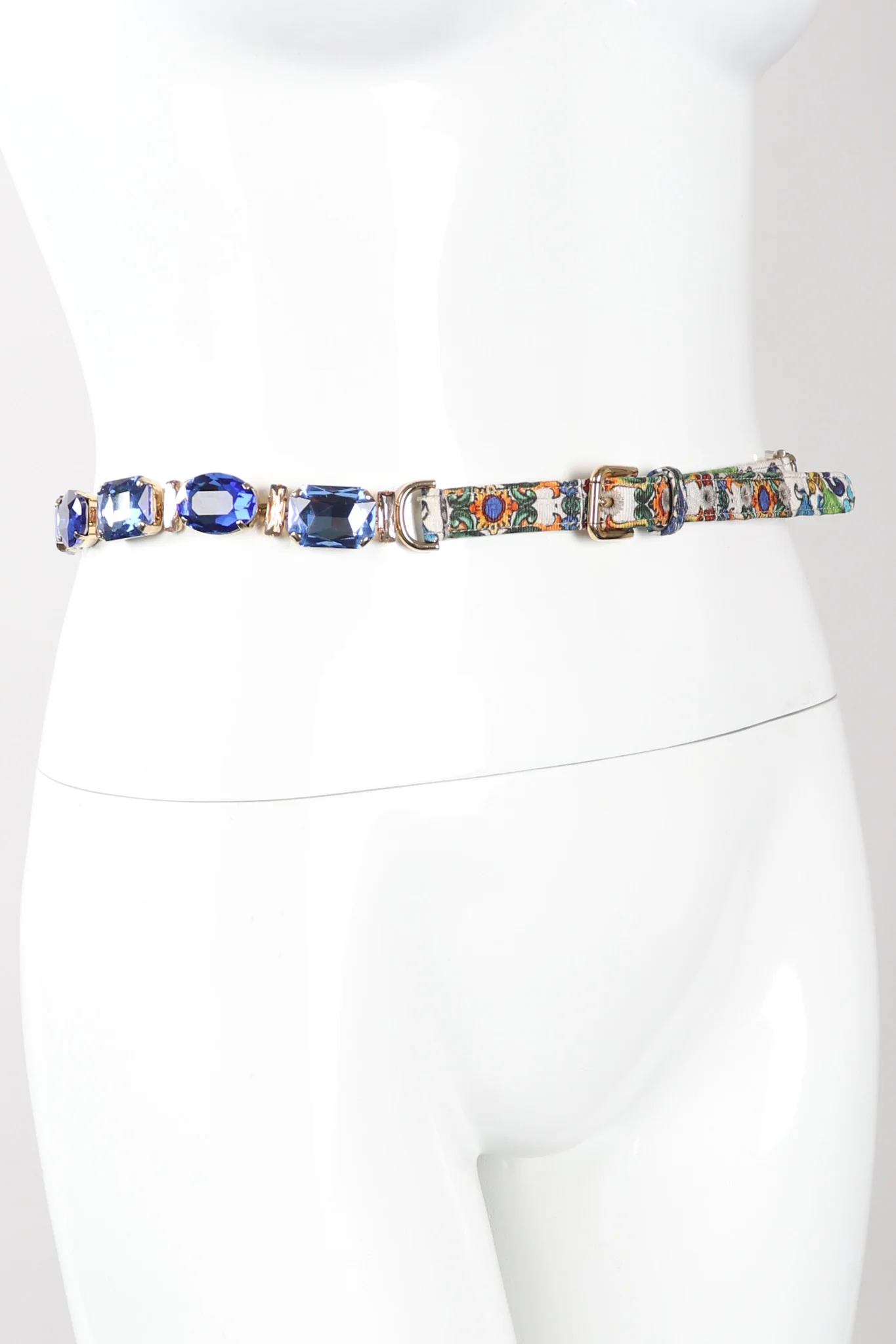 Something Blue Skinny Stone Belt - Image 6