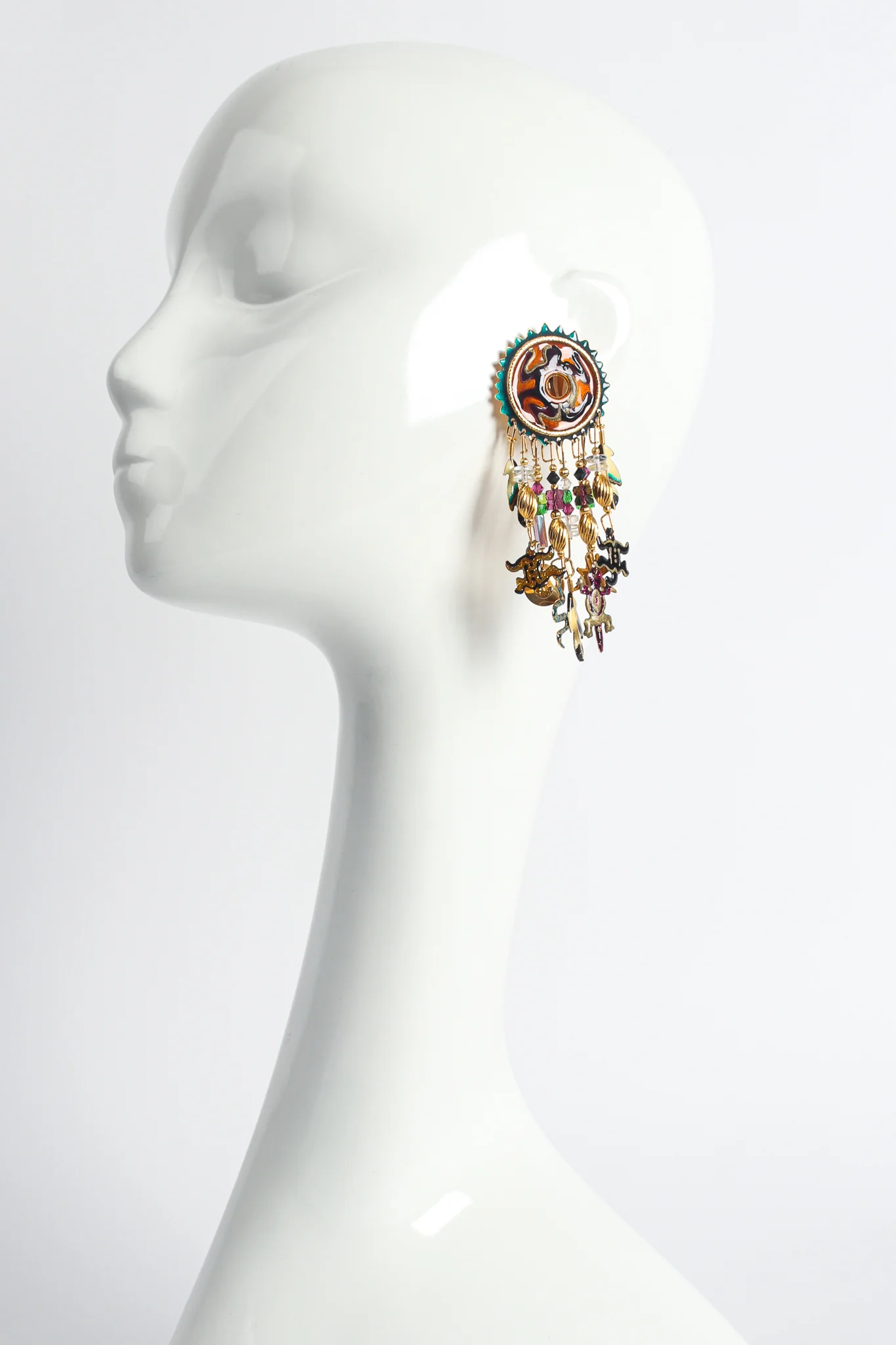 Southwestern Desert Glyph Earrings - Image 2