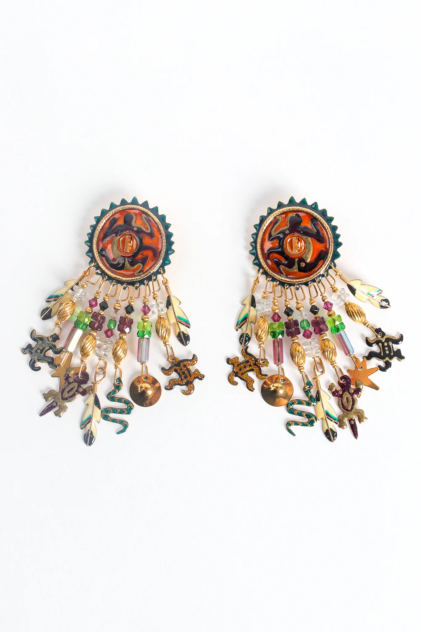 Southwestern Desert Glyph Earrings - Image 3