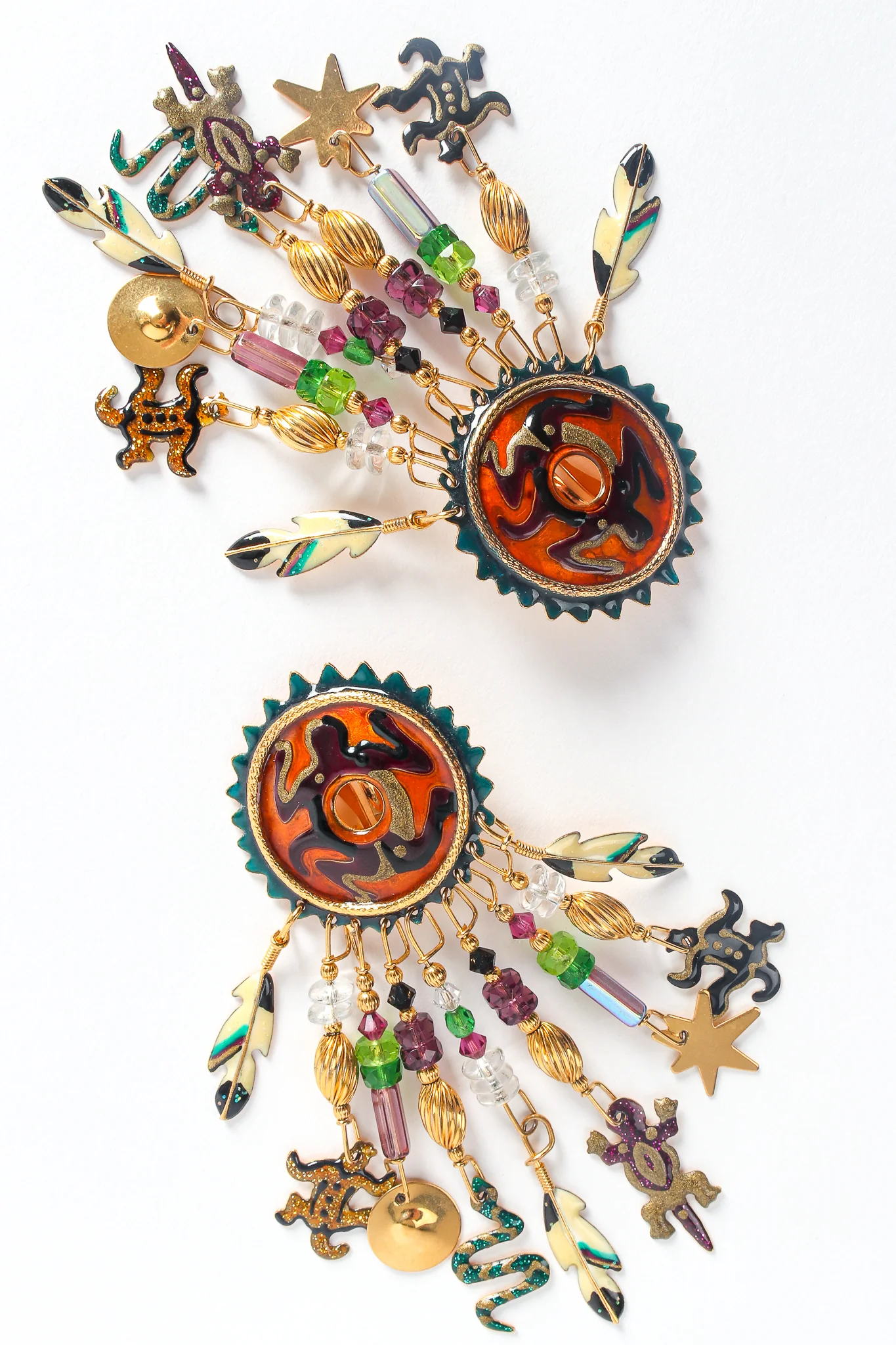 Southwestern Desert Glyph Earrings - Image 4