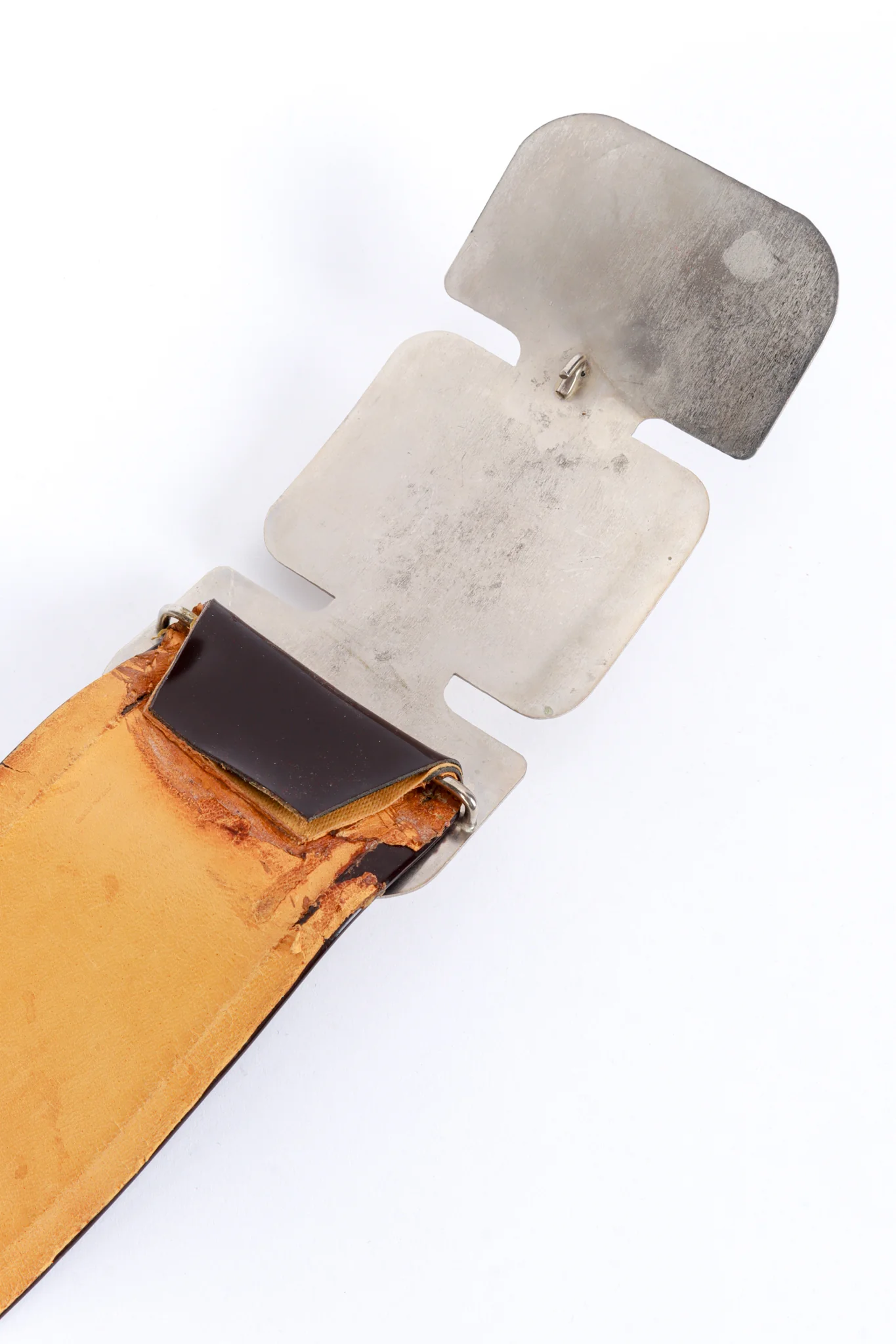 Space Age Sculptural Buckle Belt - Image 5