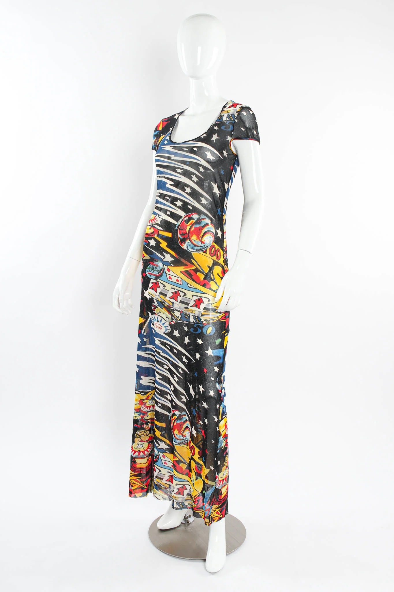 Space Pinball Sheer Dress - Image 2