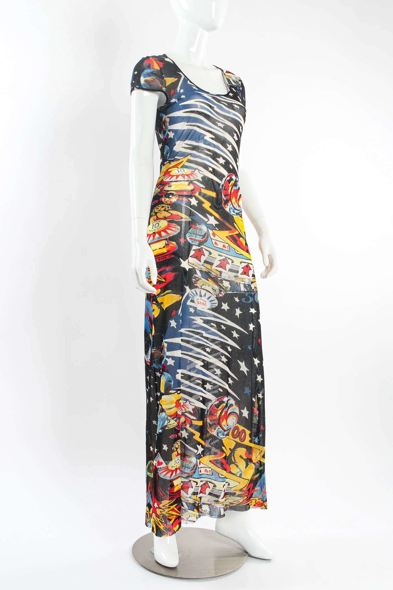 Space Pinball Sheer Dress - Image 5