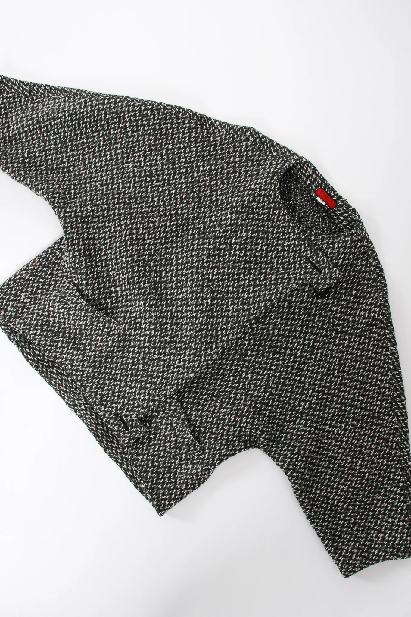 Speckled Cocoon Jacket - Image 11