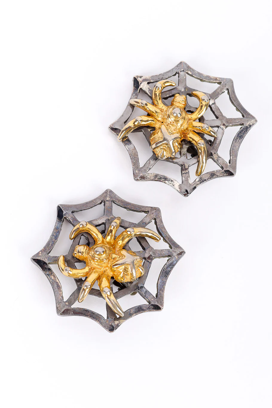 Spider & Web Earrings