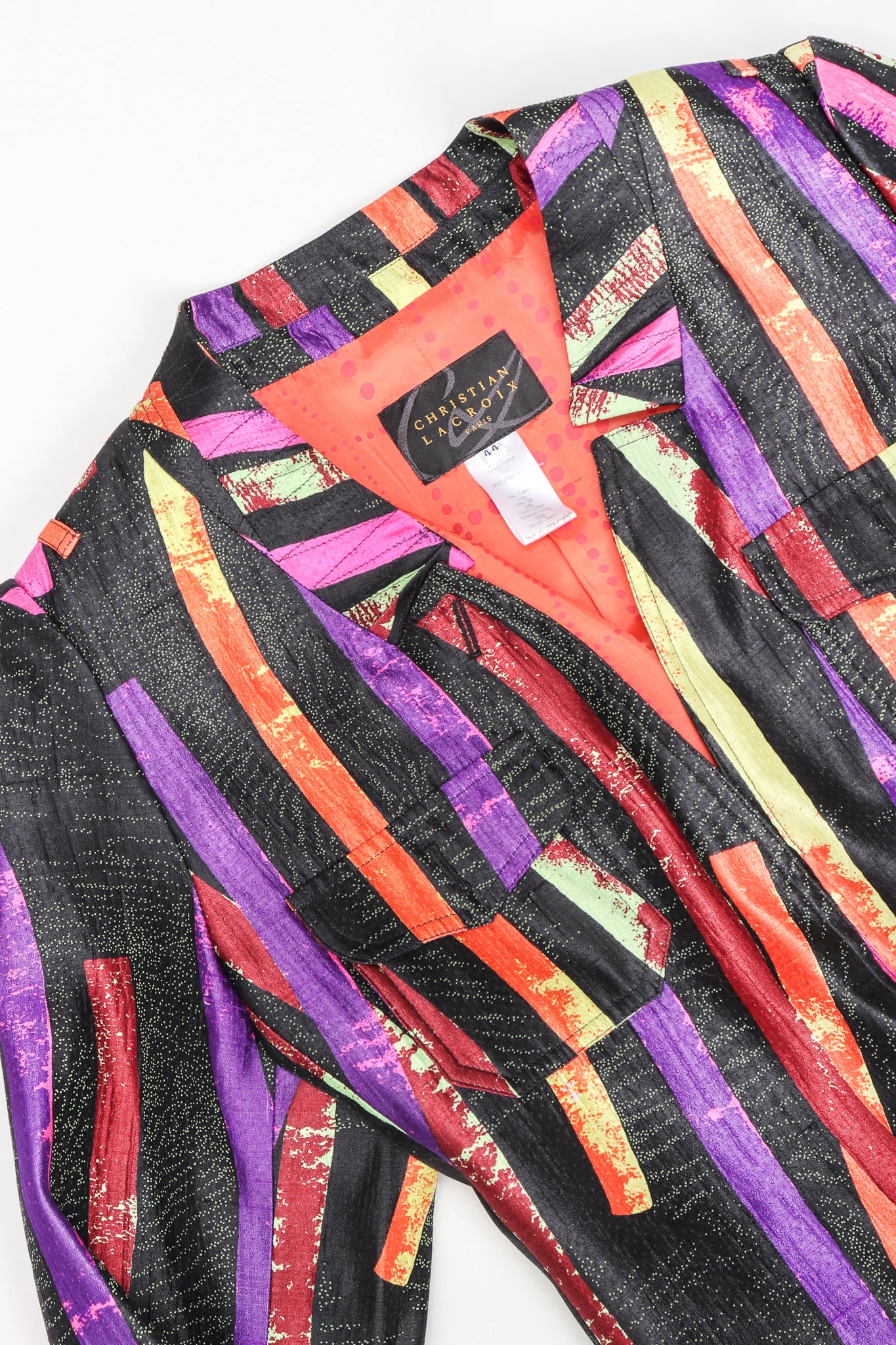 Splatter Stripe Jacket & Pant Suit - Image 11