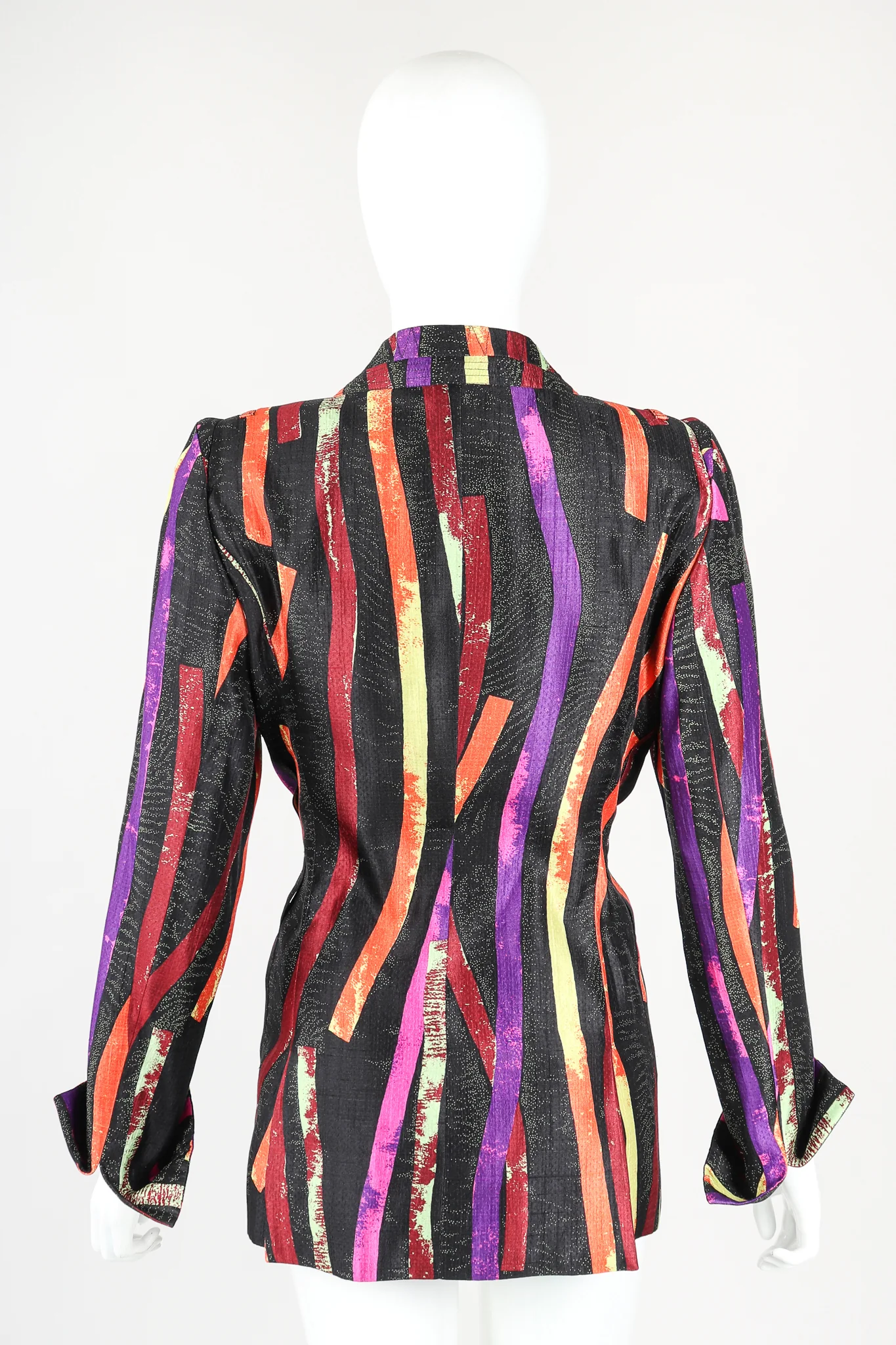 Splatter Stripe Jacket & Pant Suit - Image 9