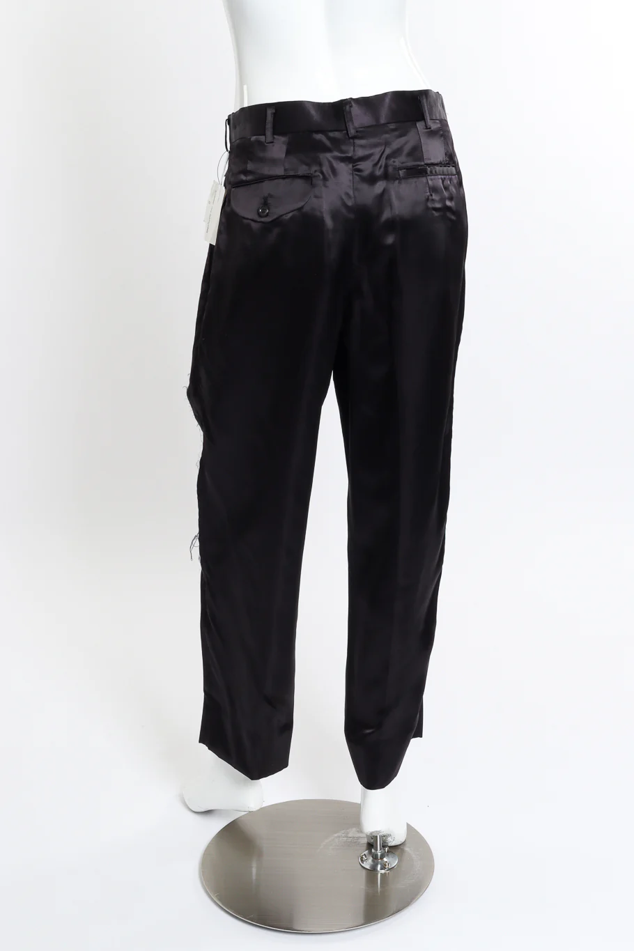 Split Leg Satin Pant - Image 3
