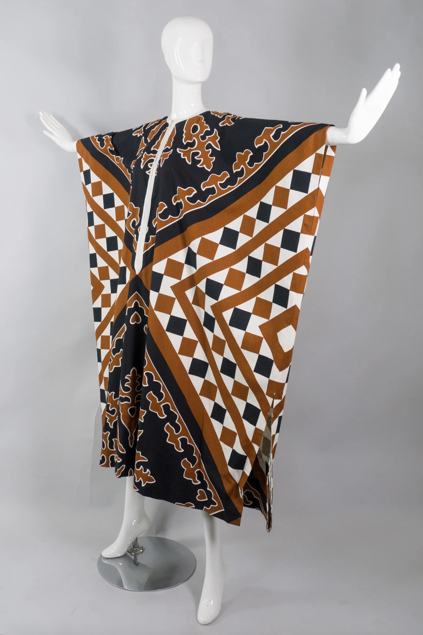 Square Print Caftan - Image 3