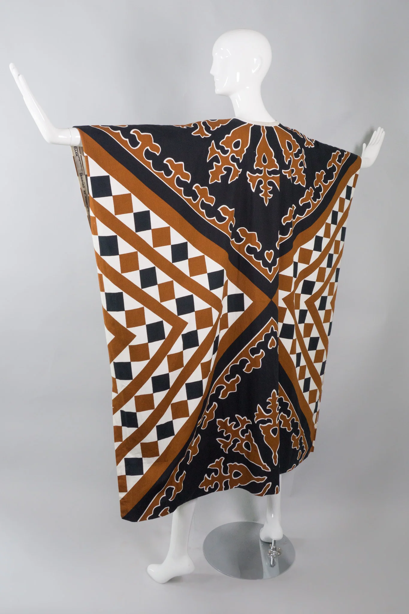 Square Print Caftan - Image 5