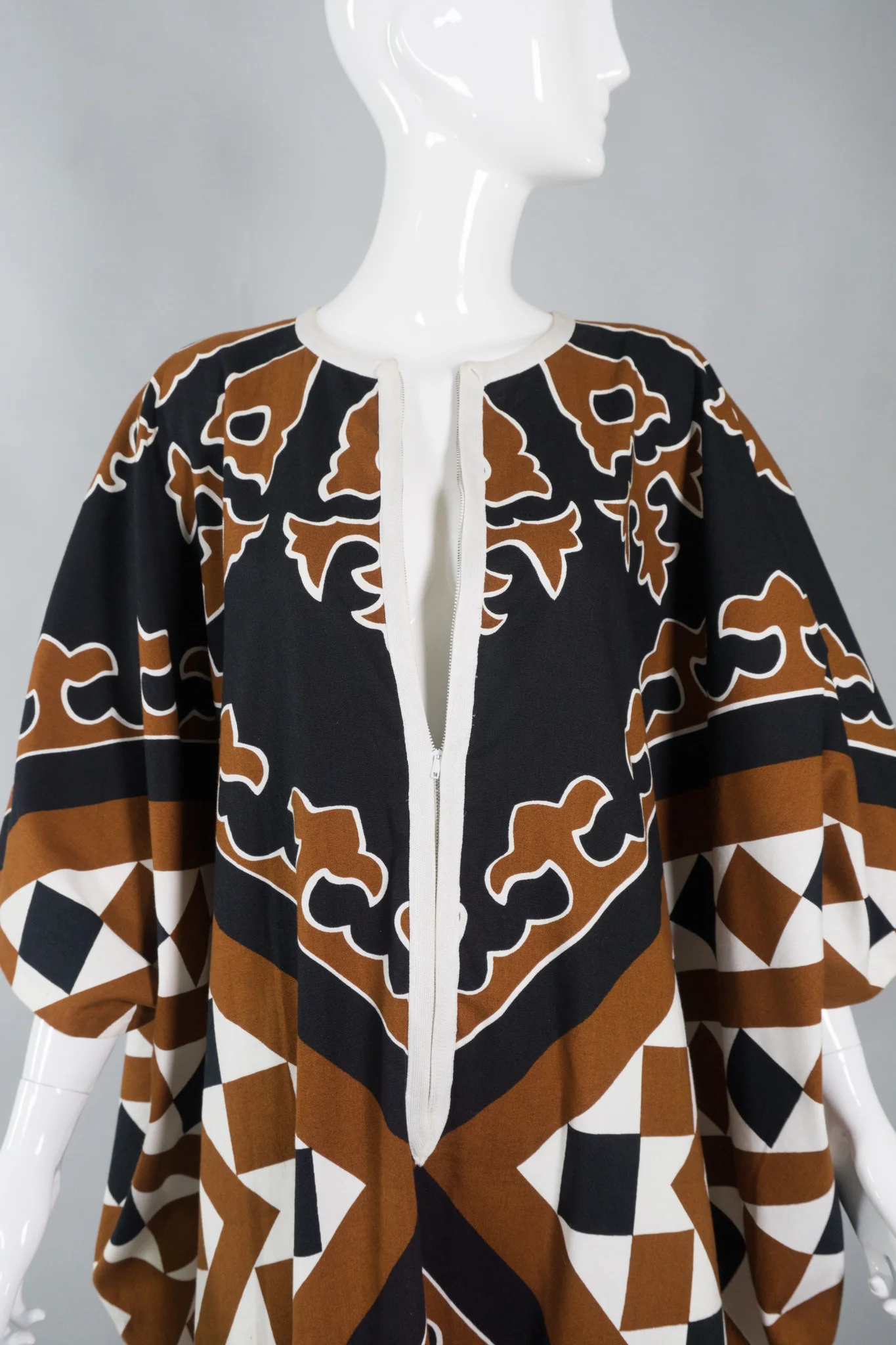 Square Print Caftan - Image 7
