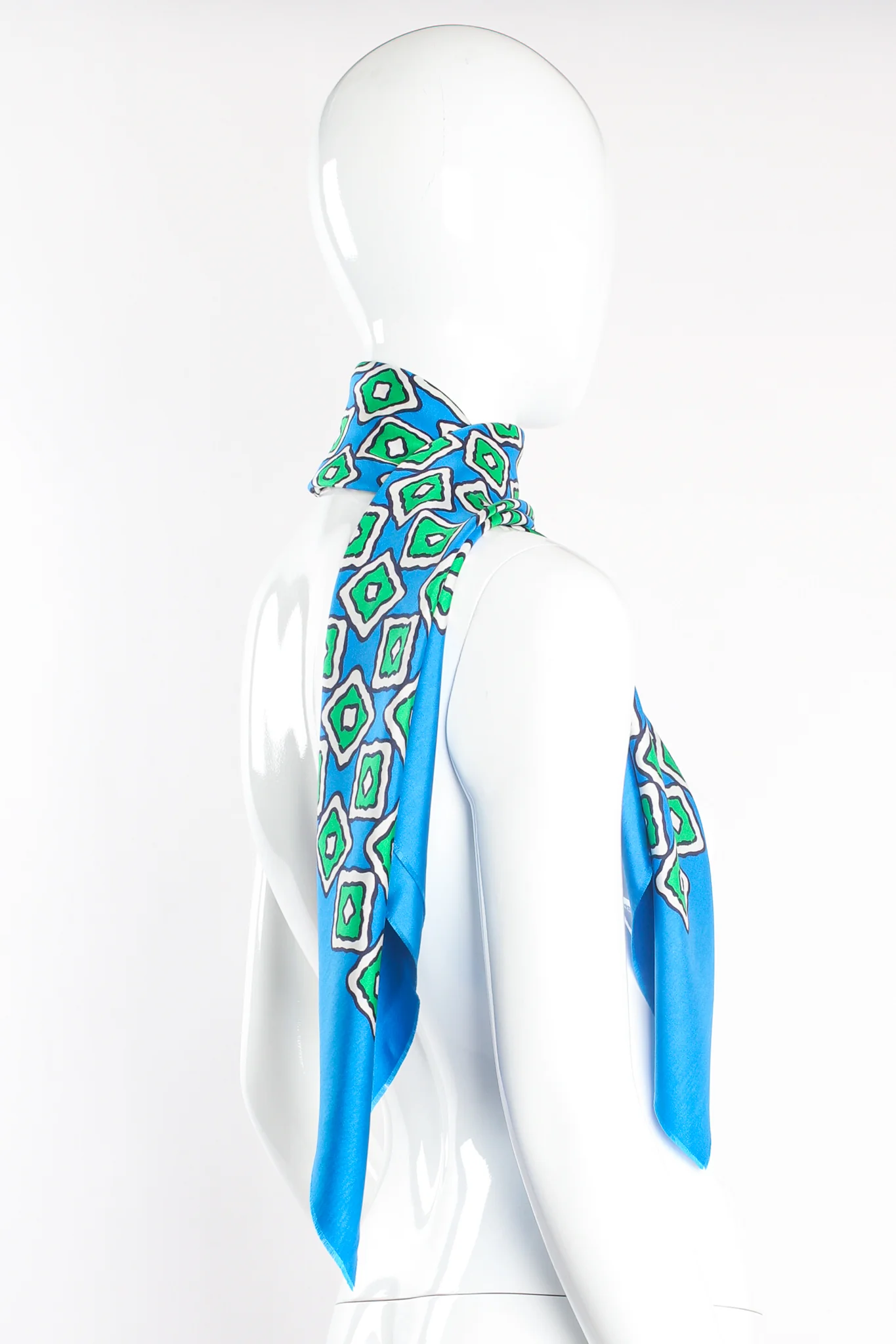Square Tile Silk Scarf - Image 3