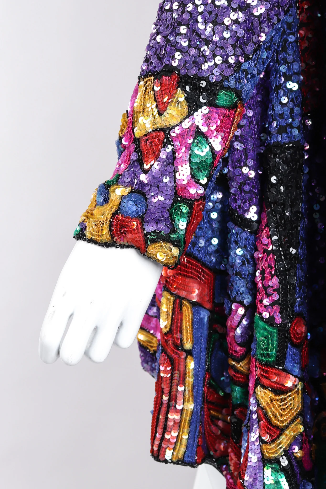 Stained Glass Sequin Jacket - Image 10