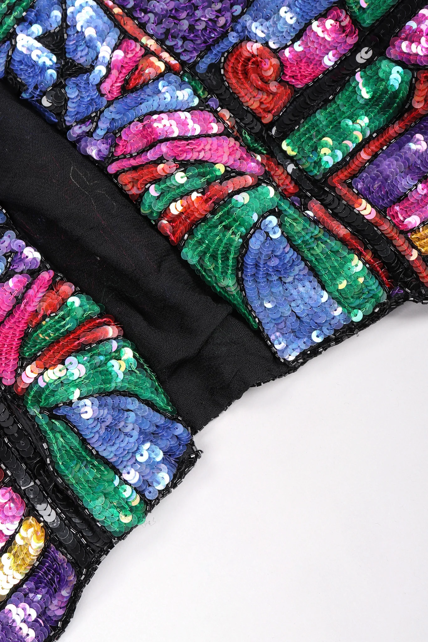 Stained Glass Sequin Jacket - Image 15