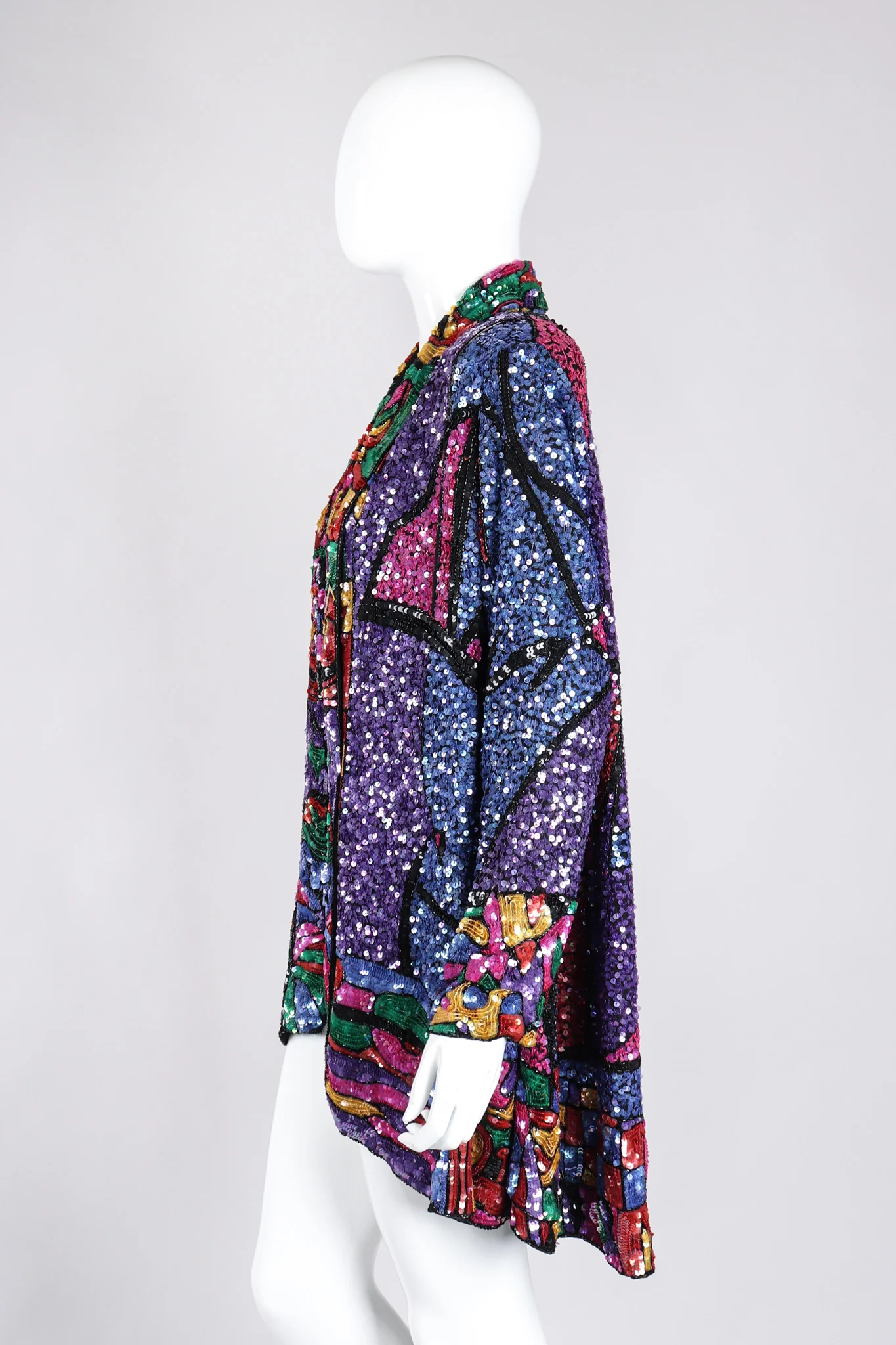 Stained Glass Sequin Jacket - Image 4