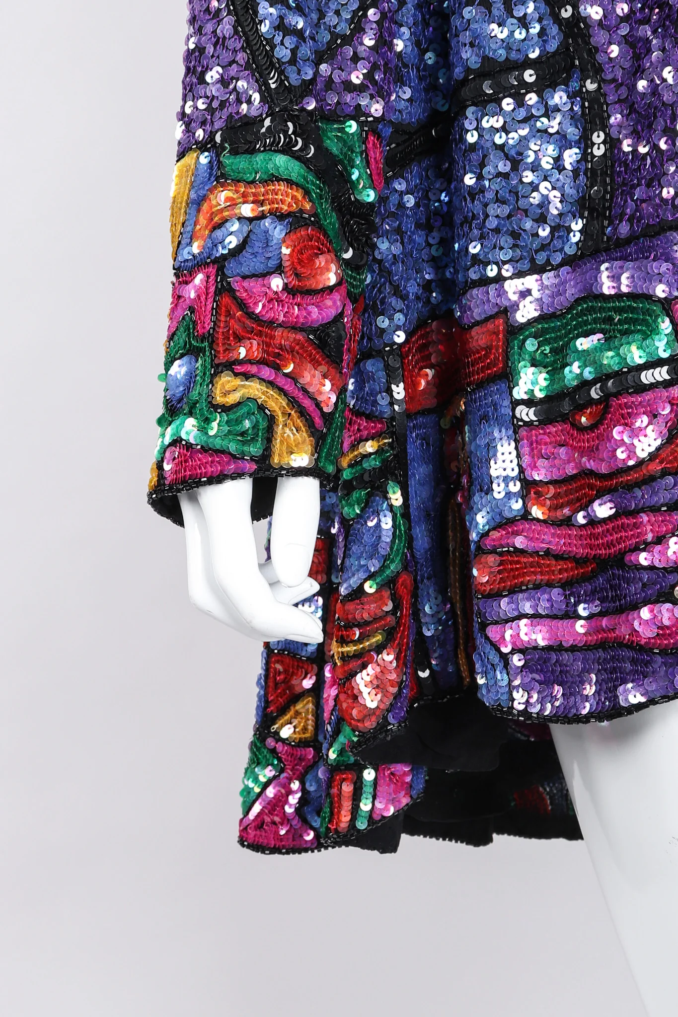 Stained Glass Sequin Jacket - Image 8