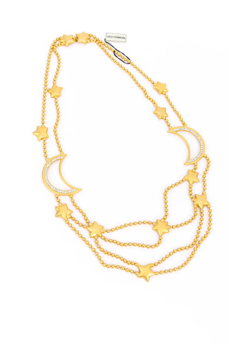Star and Crescent Moon Necklace II