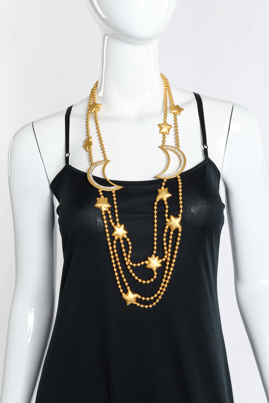 Star and Crescent Moon Necklace II - Image 2