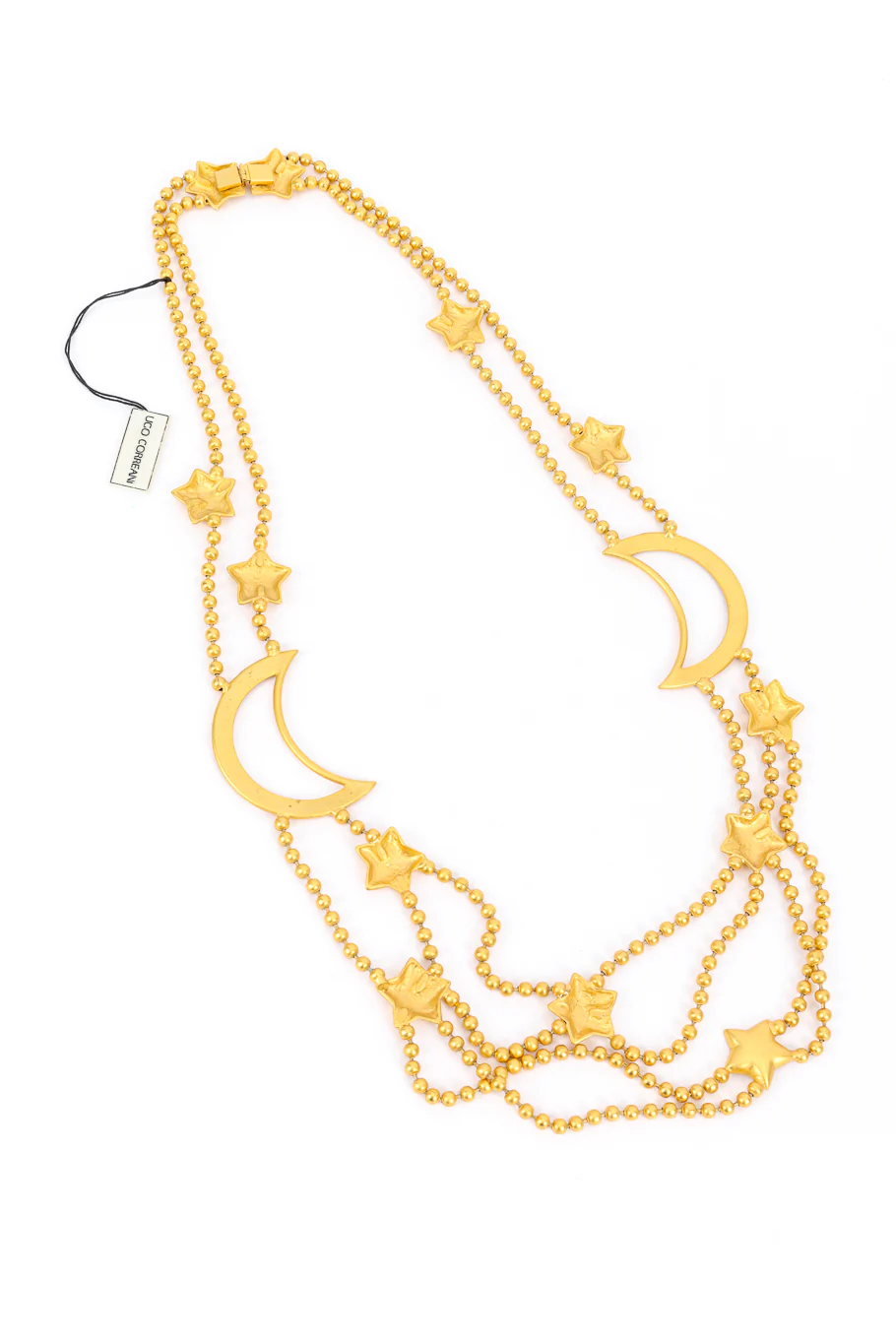 Star and Crescent Moon Necklace II - Image 3