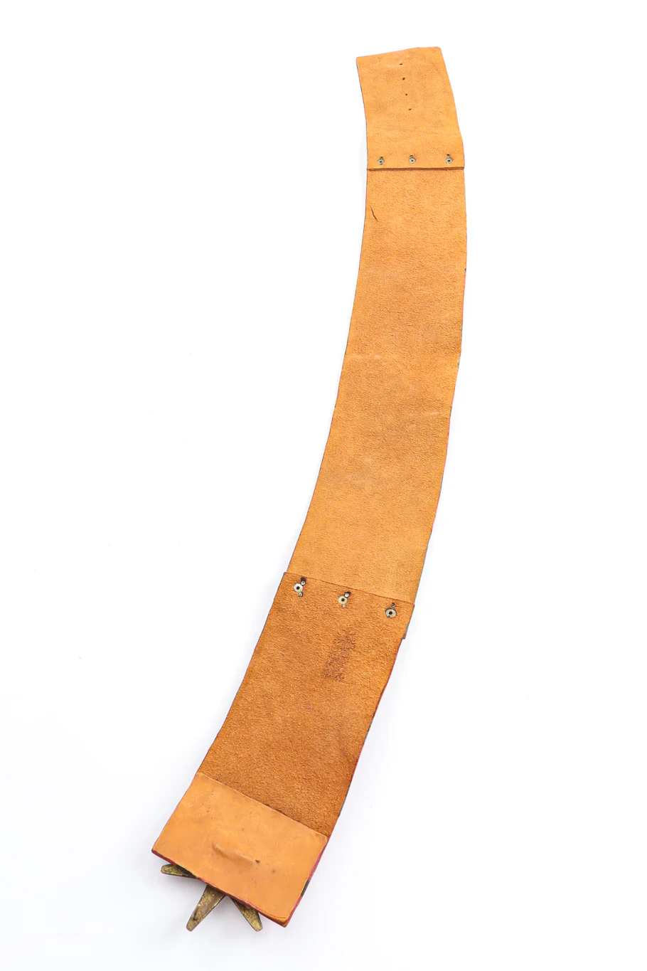 Starburst Wide Leather Waist Belt - Image 5