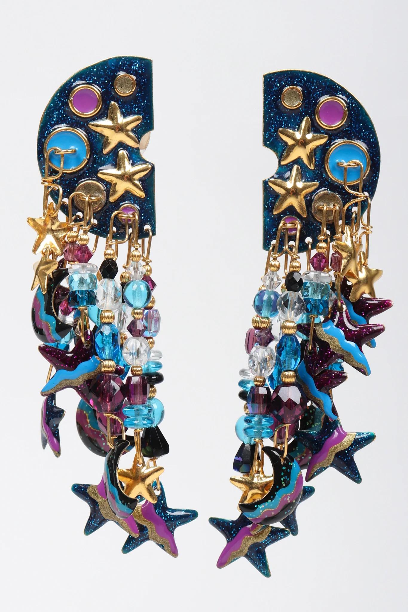 Stardust Cascade Earrings - Image 3