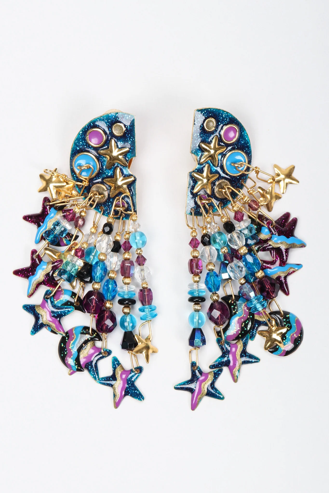 Stardust Cascade Earrings - Image 4