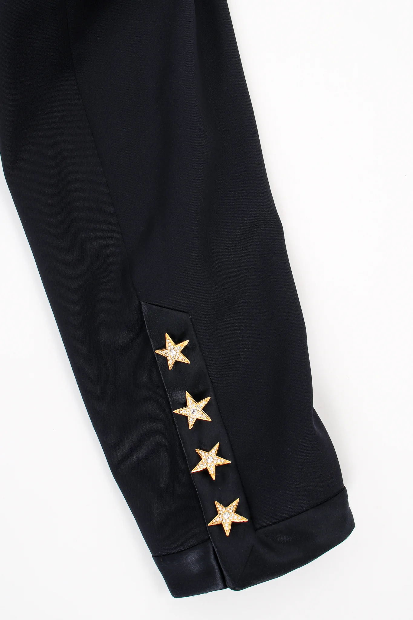 Starry Cropped Tuxedo Jacket - Image 10