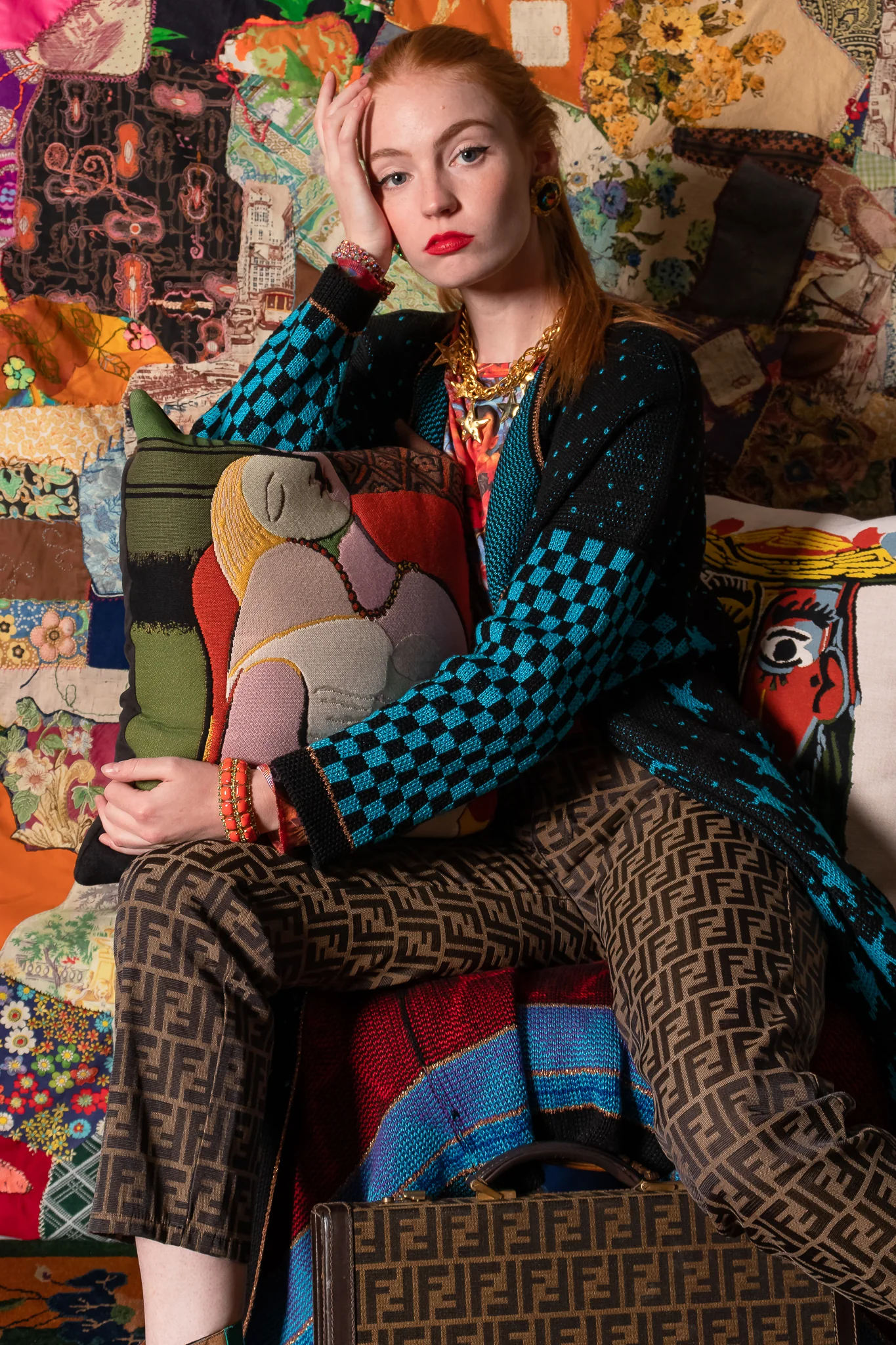 Starry Sky Knit Cardigan Duster - Image 4