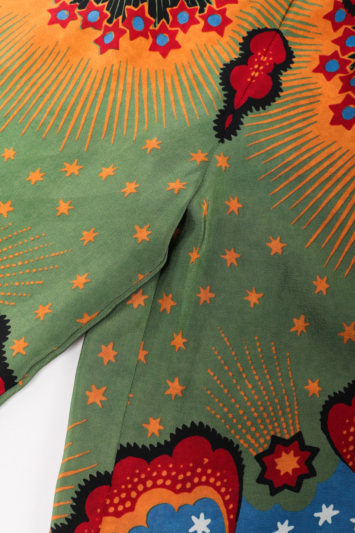 Stars and Stripes Silk Pants - Image 10