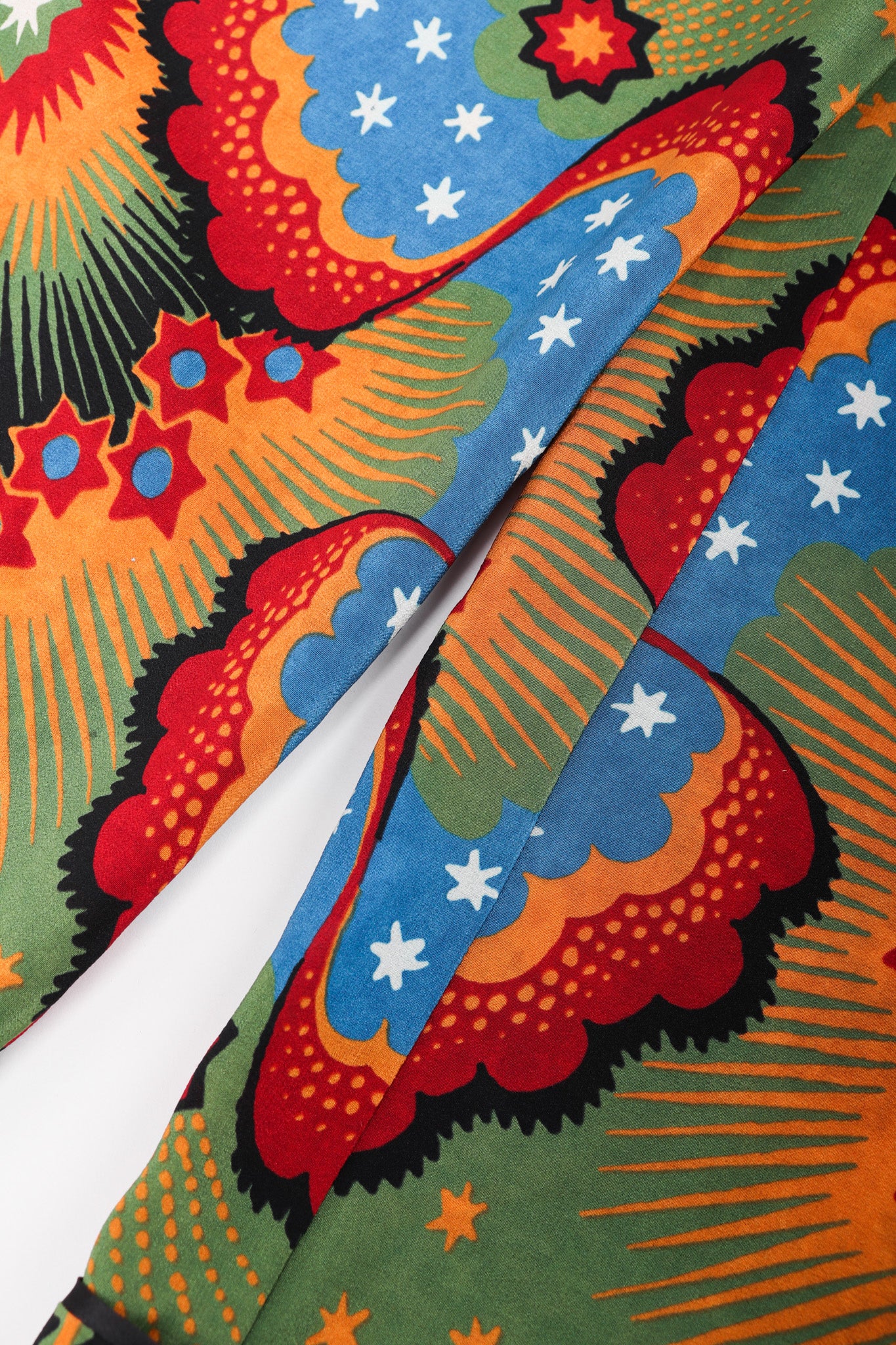 Stars and Stripes Silk Pants - Image 13