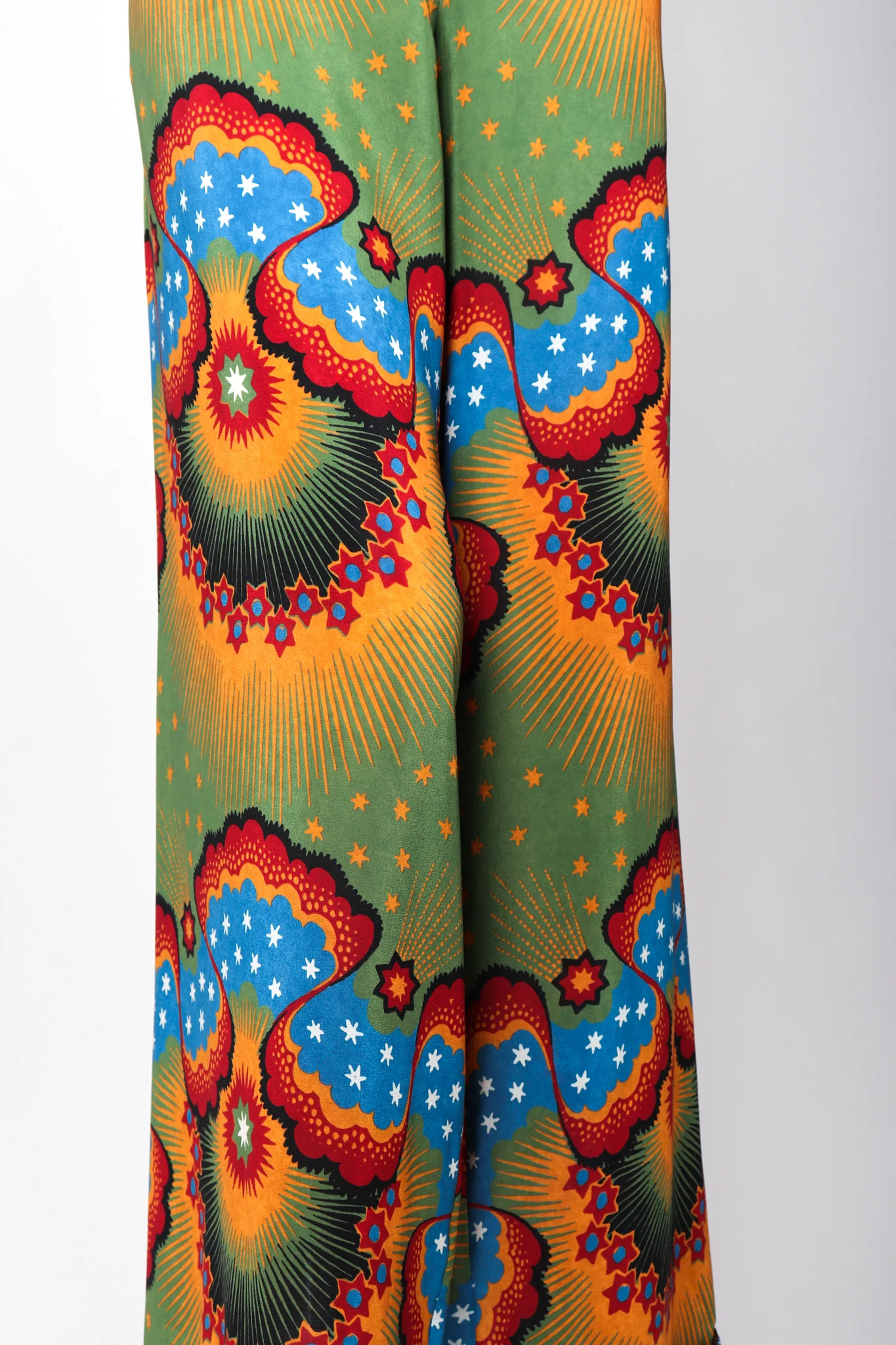 Stars and Stripes Silk Pants - Image 7